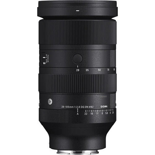 Sigma 28-105mm f/2.8 DG DN Art Lens for Sony E Mount - Full Frame Mirrorless Camera Lens with Fast Aperture, Ideal for Portrait, Landscape & Travel Photography