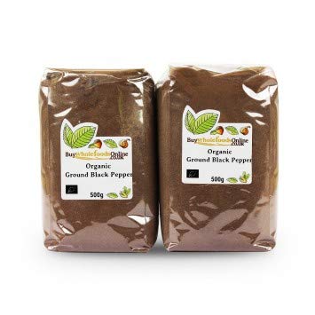 Organic Black Pepper Ground 1kg (2.2 lb) - Whole Foods Premium Spice for Cooking, Baking & Seasoning | USDA Certified, Non-GMO, Gluten-Free | Perfect for Steaks, Soups & Homemade Recipes