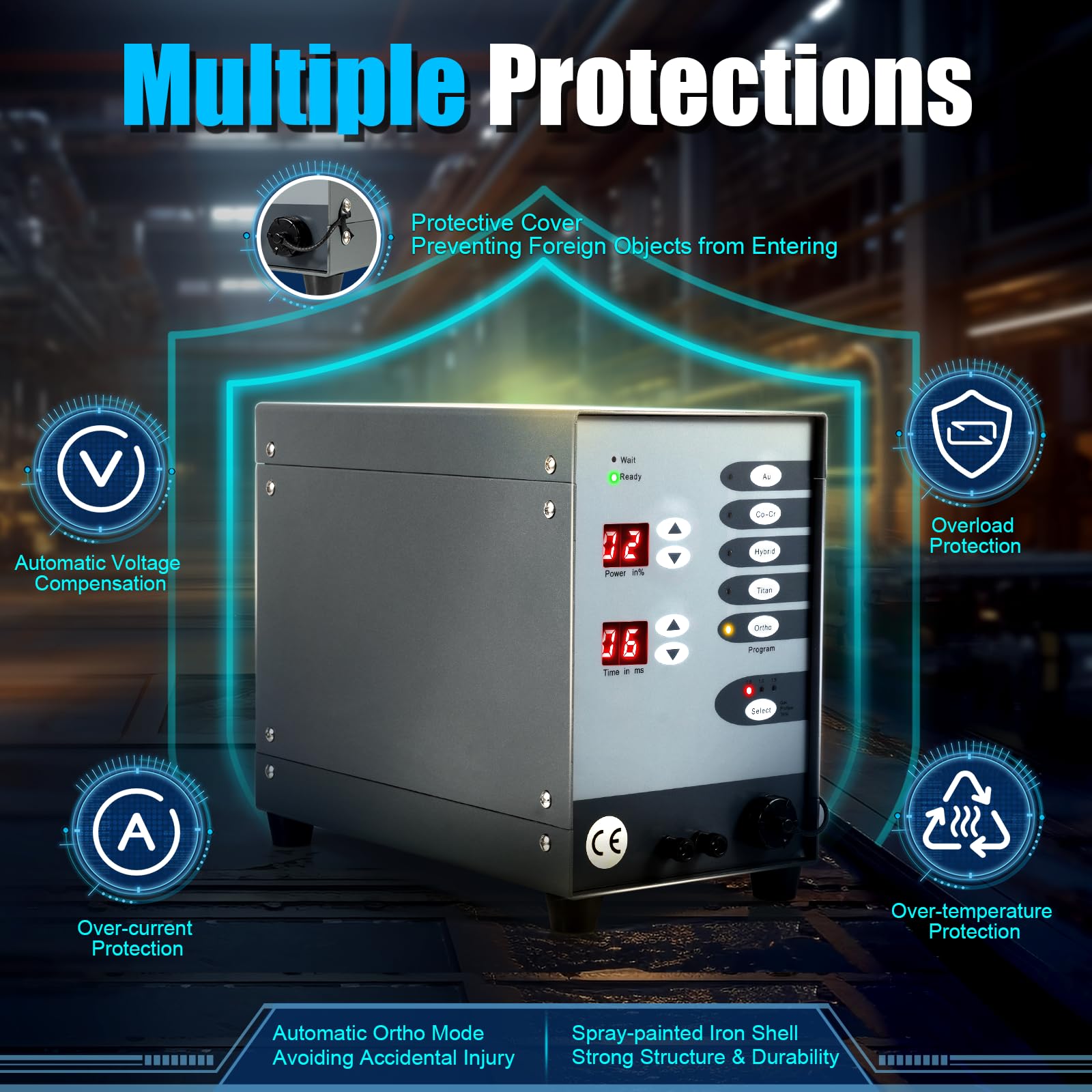 Professional 110V Automatic Jewelry Spot Welder Machine - Argon Arc Welding Kit for Permanent Jewelry Repair, Gold & Silver Welding | Ideal for Jewelry Making, Repair Shops & Hardware Workpiece Welding