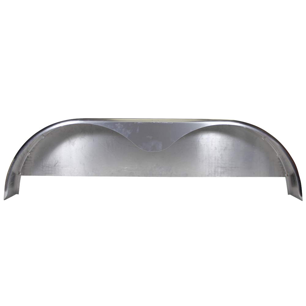 72x10-3/4 Inch Heavy Duty Tandem Axle Steel Trailer Fender with Welded Back Plate - Durable Replacement Part for Utility Trailers, Boat Trailers & Equipment Haulers (1-Pack) - Perfect for Off-Road, Construction & Agricultural Use