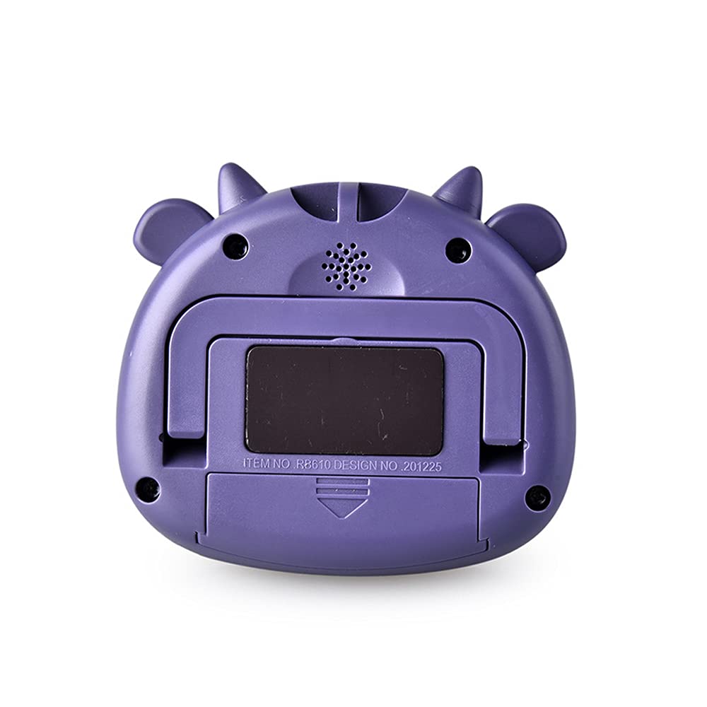 Cartoon Calf Kitchen Timer - 99 Minute Digital Cooking Timer with Loud Alarm, Countdown Clock for Baking, Cooking, Studying & Classroom (Blue)