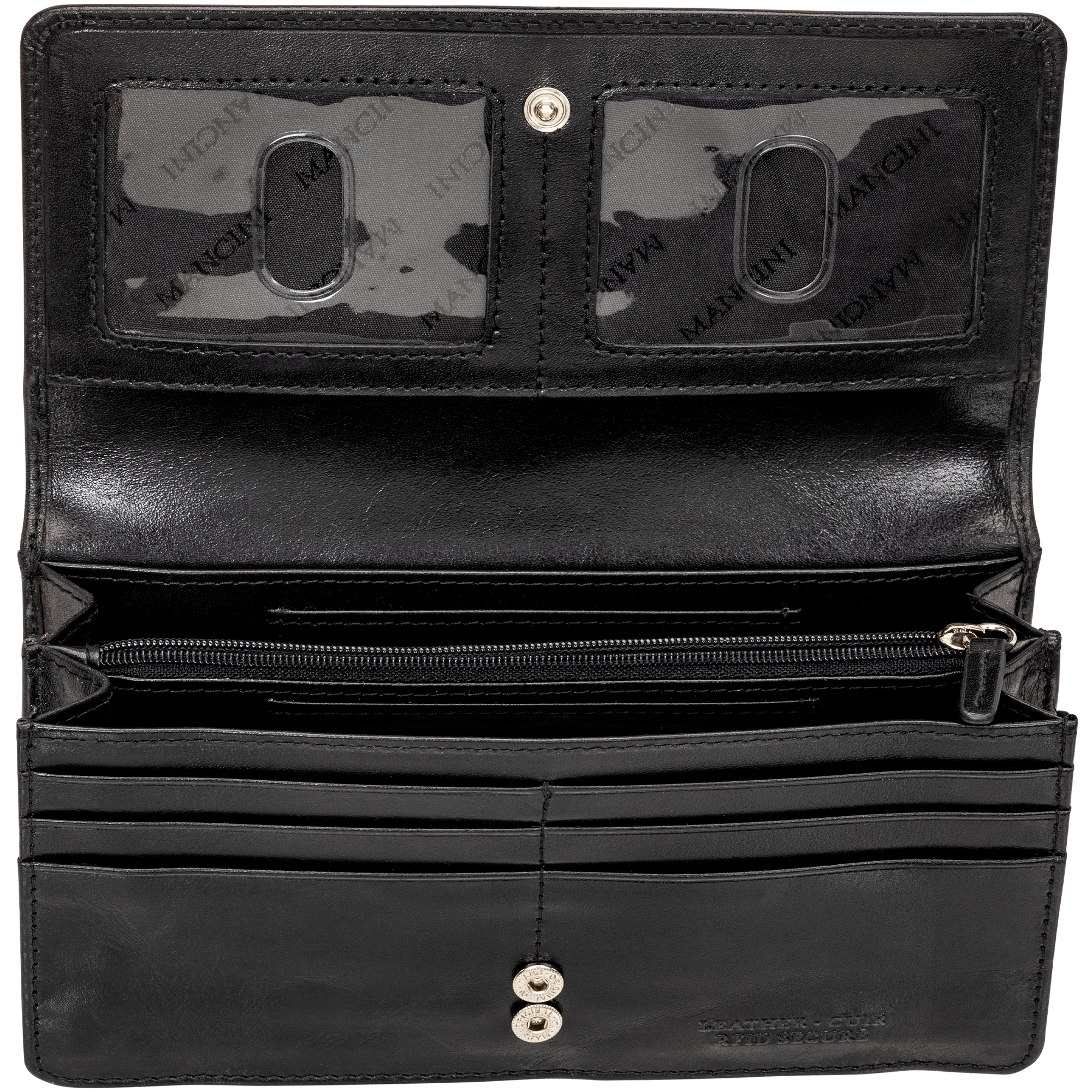 Mancini EQUESTRIAN 2 RFID Blocking Ladies Clutch Wallet - Secure Anti-Theft Purse for Women, Perfect for Travel, Shopping & Night Out