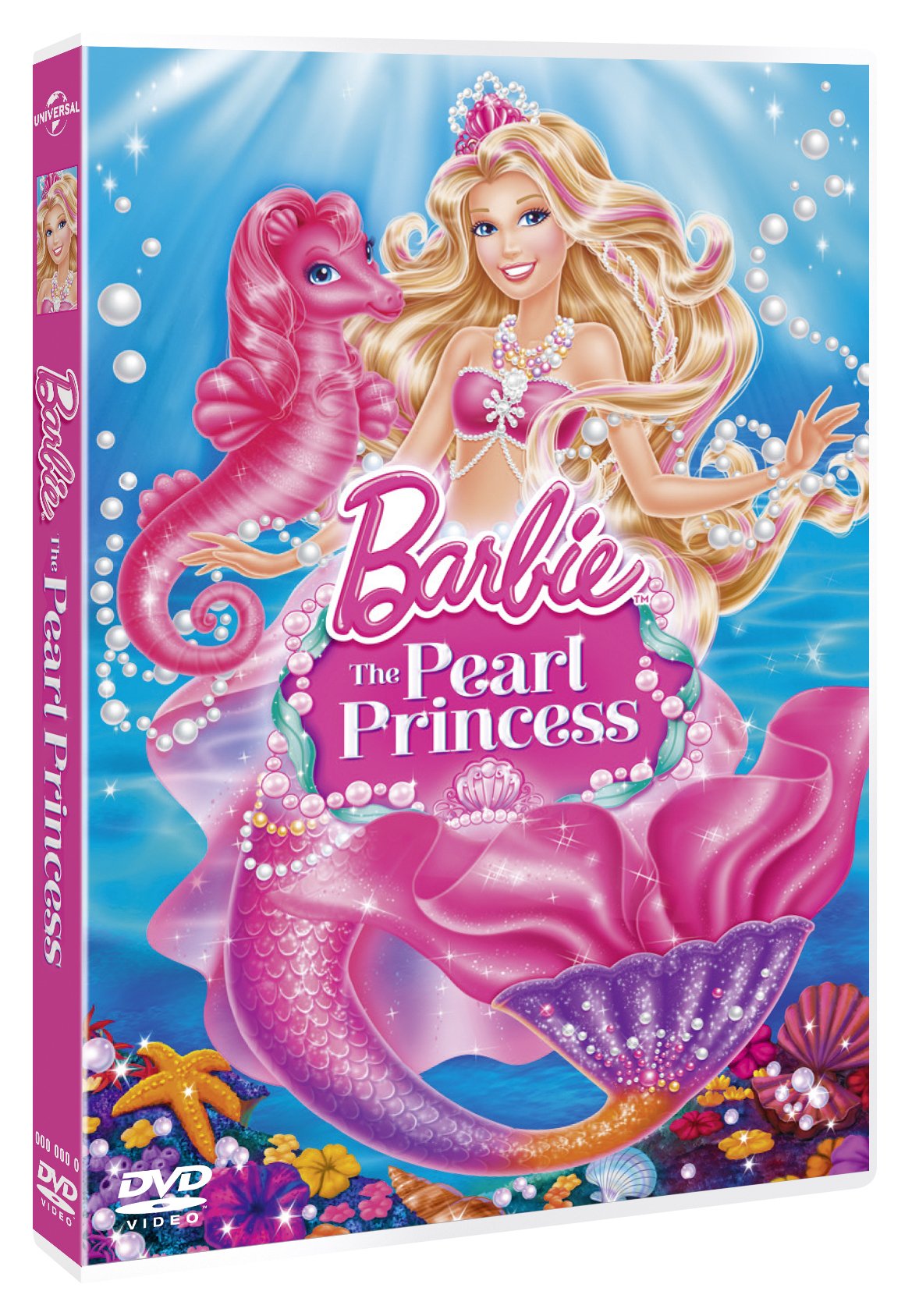 Barbie The Pearl Princess DVD (2013) - Animated Fantasy Movie for Kids, Perfect for Family Movie Nights & Birthday Gifts