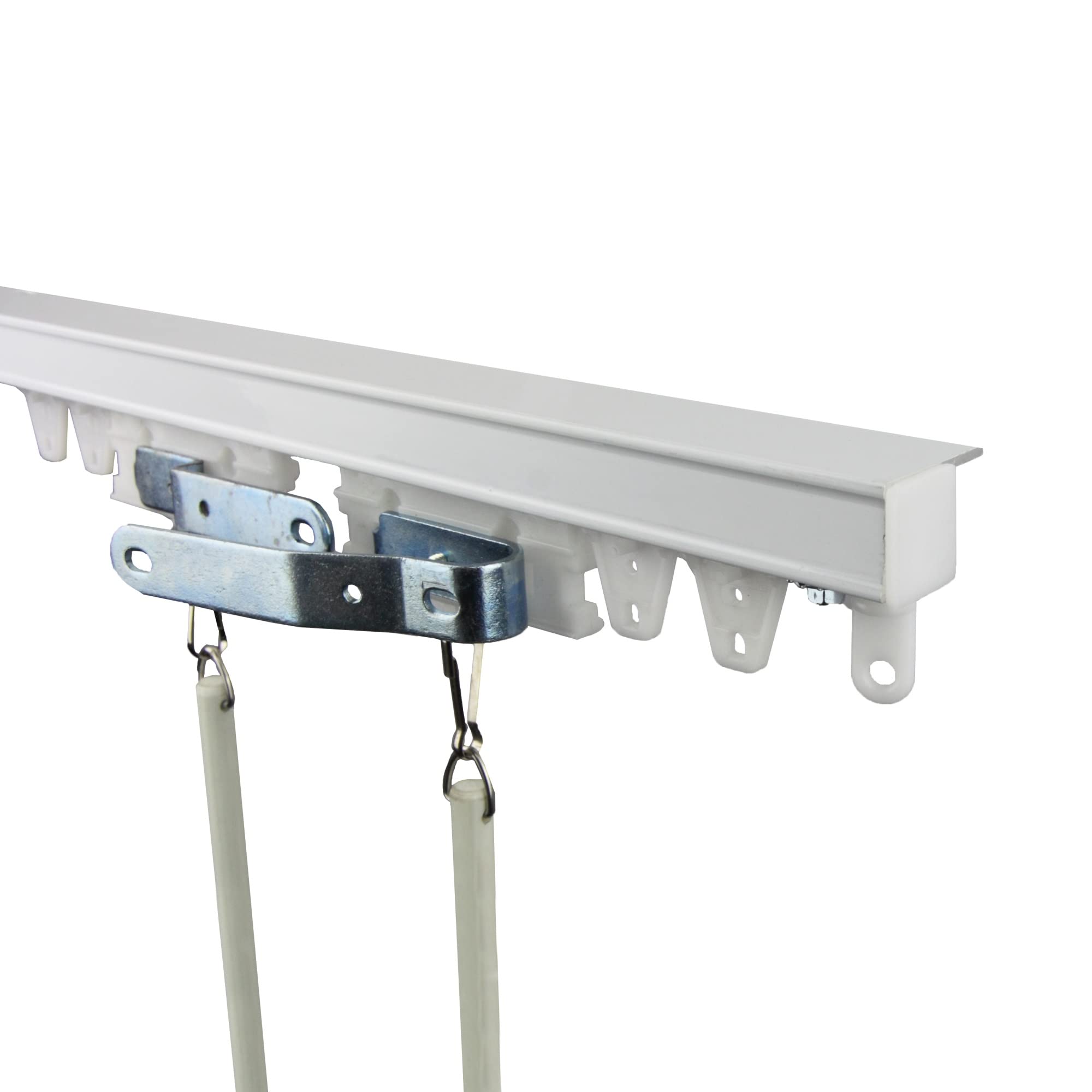 Rod Astamoda Cubicle Ceiling Track Kit 5 ft - Heavy Duty Office Partition System for Privacy & Space Division - Perfect for Workspaces, Conference Rooms & Home Offices