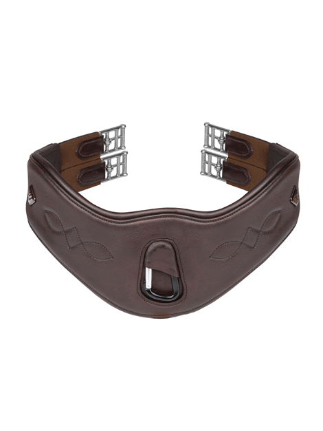Shires Velocity Lusso Anatomical Girth - Premium Horse Riding Equipment for Dressage & Jumping | Comfort Fit for Equestrian Sports & Training