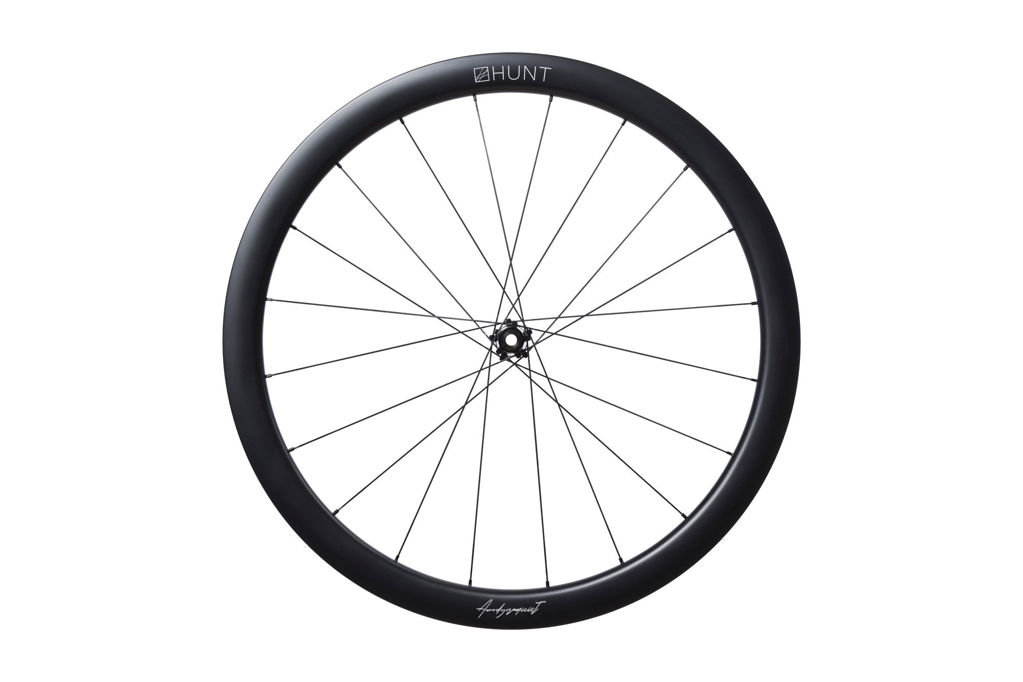 RE:NEW HUNT 4454 Carbon Fiber Disc Brake Wheelset - Lightweight Aerodynamic Road Bike Wheels for Racing & Performance Cycling