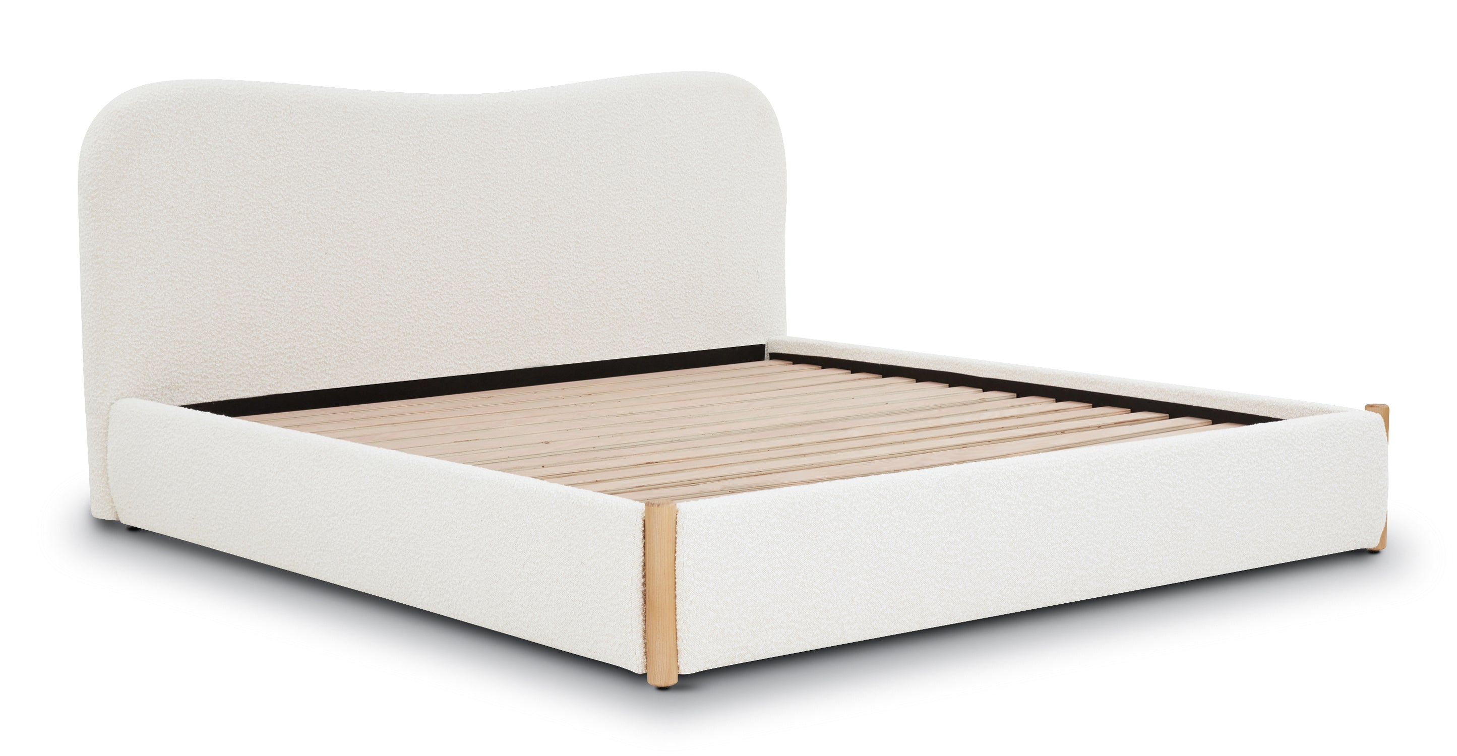 Hayde Bed - Queen Size Platform Bed Frame with Headboard, Modern Wooden Bed Frame for Bedroom, Sturdy & Easy Assembly - Perfect for Master Bedroom, Guest Room, or Dorm