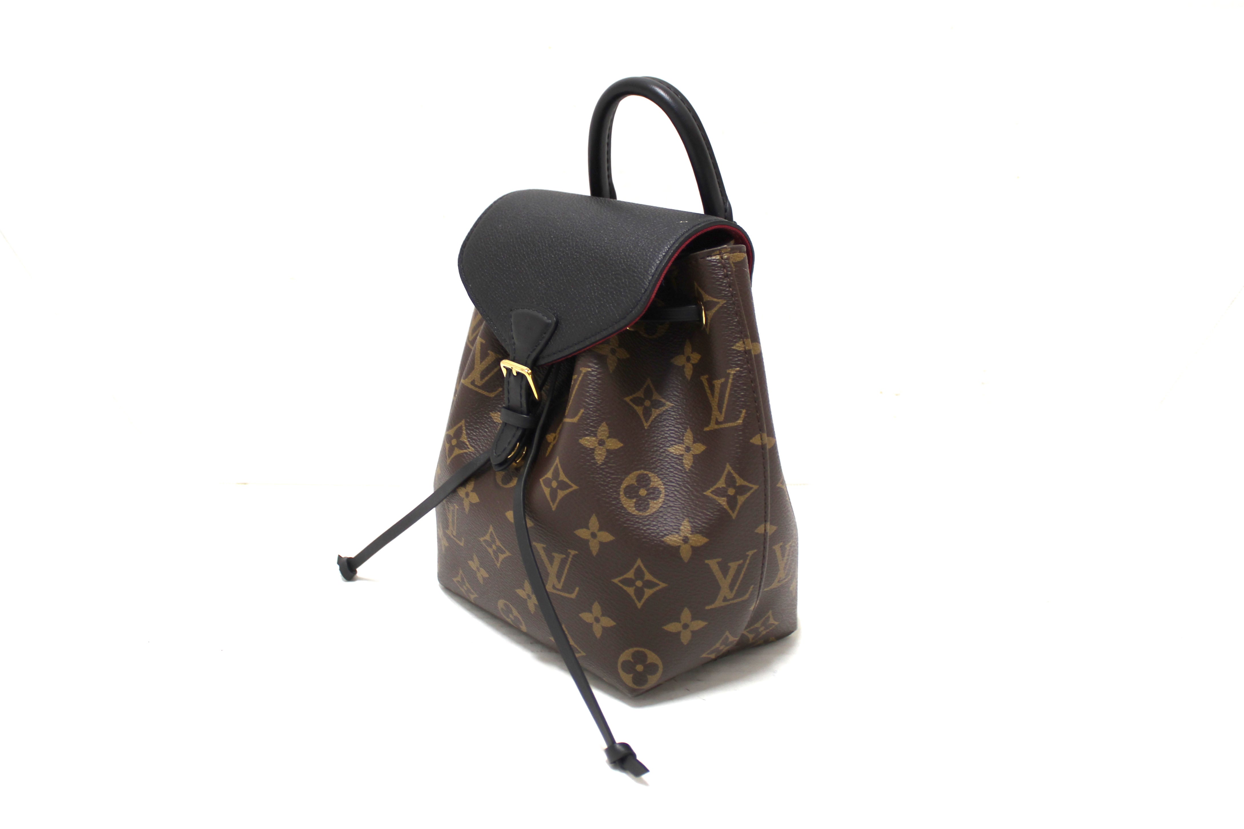 Authentic Louis Vuitton Monogram Canvas Montsouris BB Backpack - Luxury Designer Handbag for Women, Perfect for Travel, Work & Everyday Use