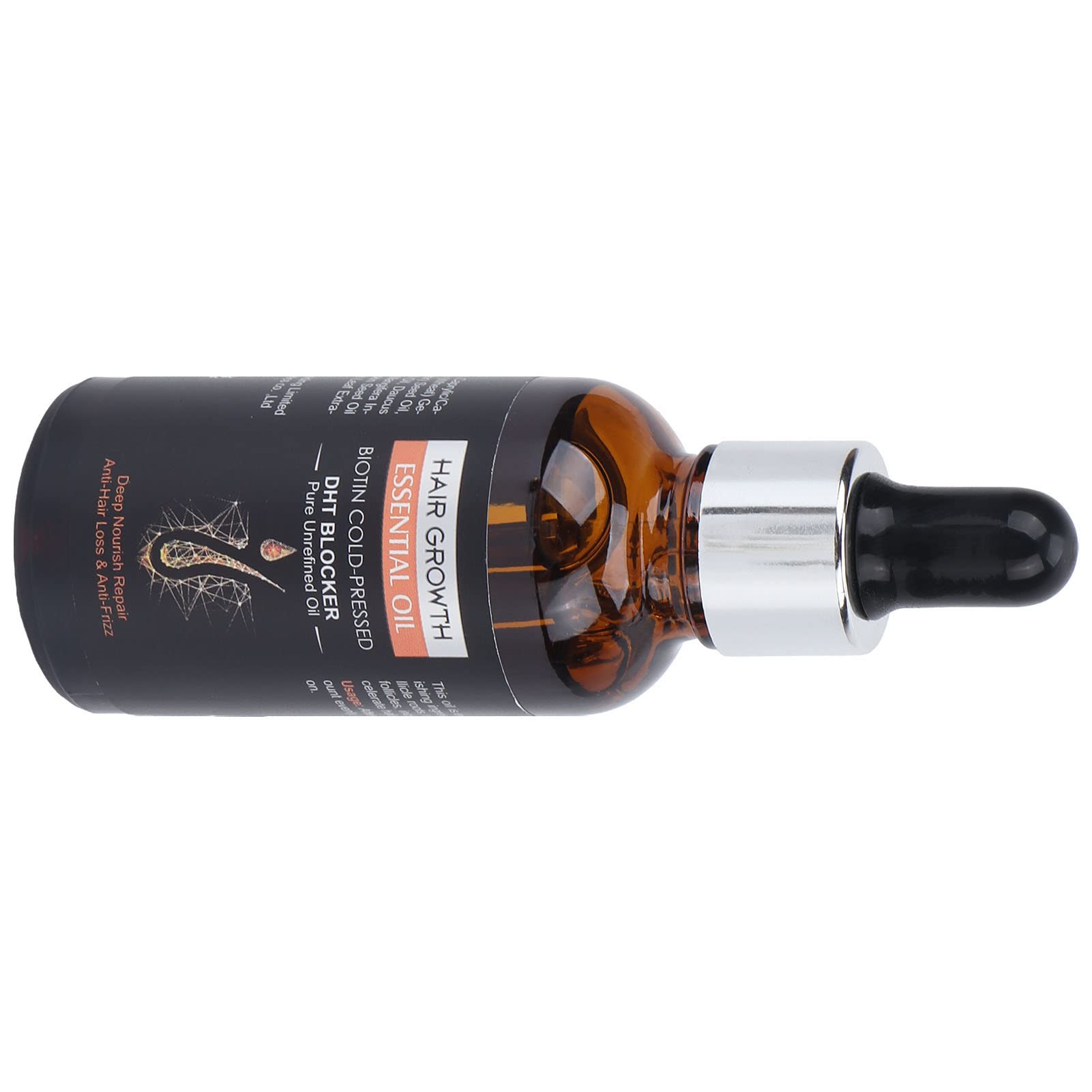 Ginger Hair Serum for Hair Growth & Repair - Natural Hair Massage Oil to Reduce Damage & Moisturize Dry Hair - Perfect for Daily Scalp Treatment & Hair Care Routine