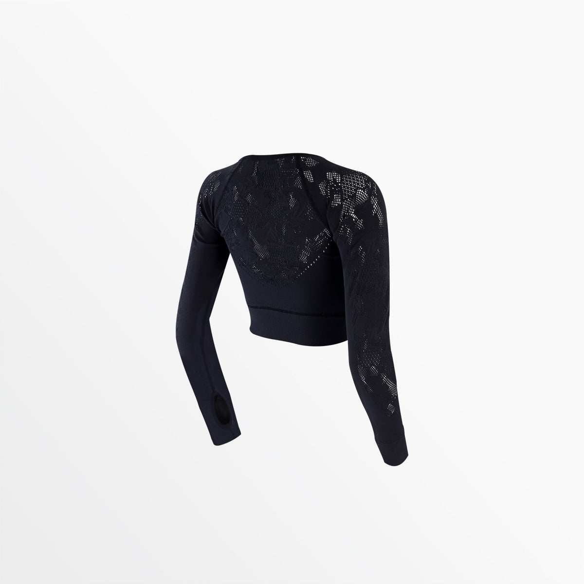 MTV Women's Sporty Long Sleeve Crop Top - Athletic Workout Shirt for Yoga, Running & Gym - Breathable & Comfortable Activewear