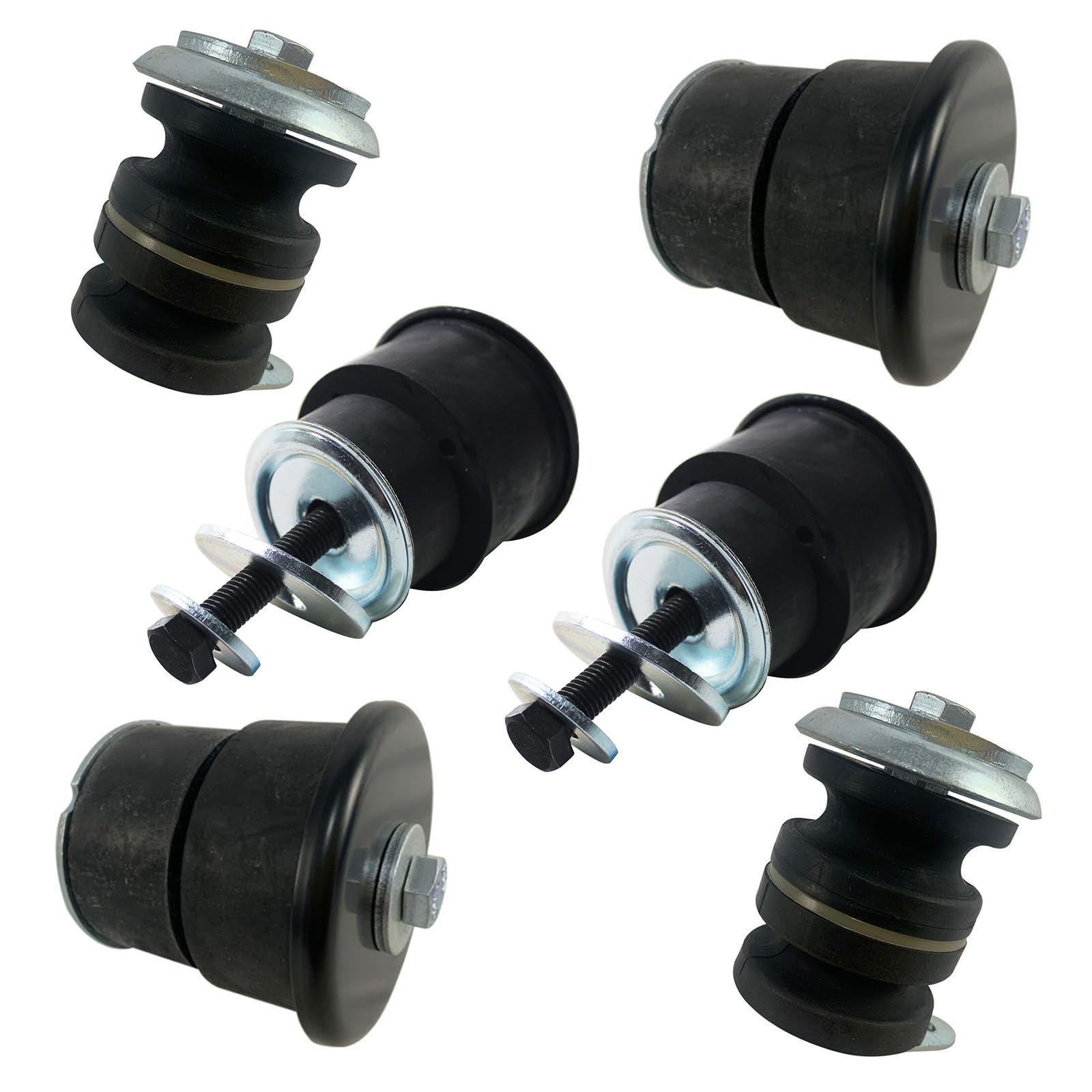 Body Cab Mount Bushing Kit for 2001-2005 Ford Explorer Sport Trac - Positions 1, 2 & 3 (Part Numbers 924-051, 924-059, 924-060) - Improve Ride Comfort & Reduce Noise for Smooth Off-Road and Daily Driving