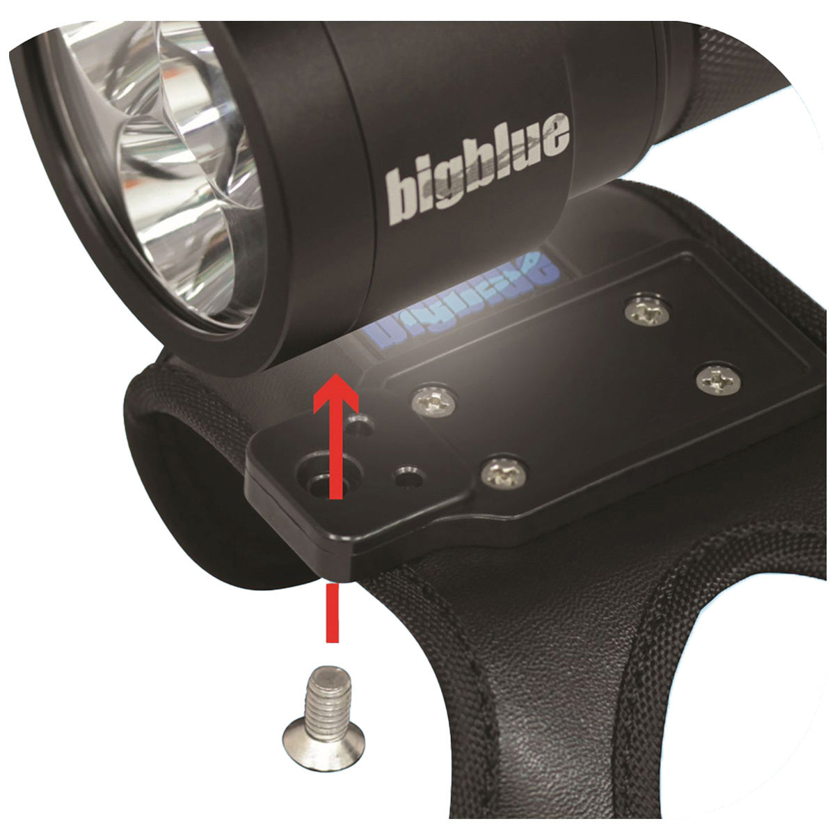 Bigblue 2900 Lumen LED Flashlight - Super Bright Narrow Beam for Outdoor Camping, Hiking, and Emergency Use