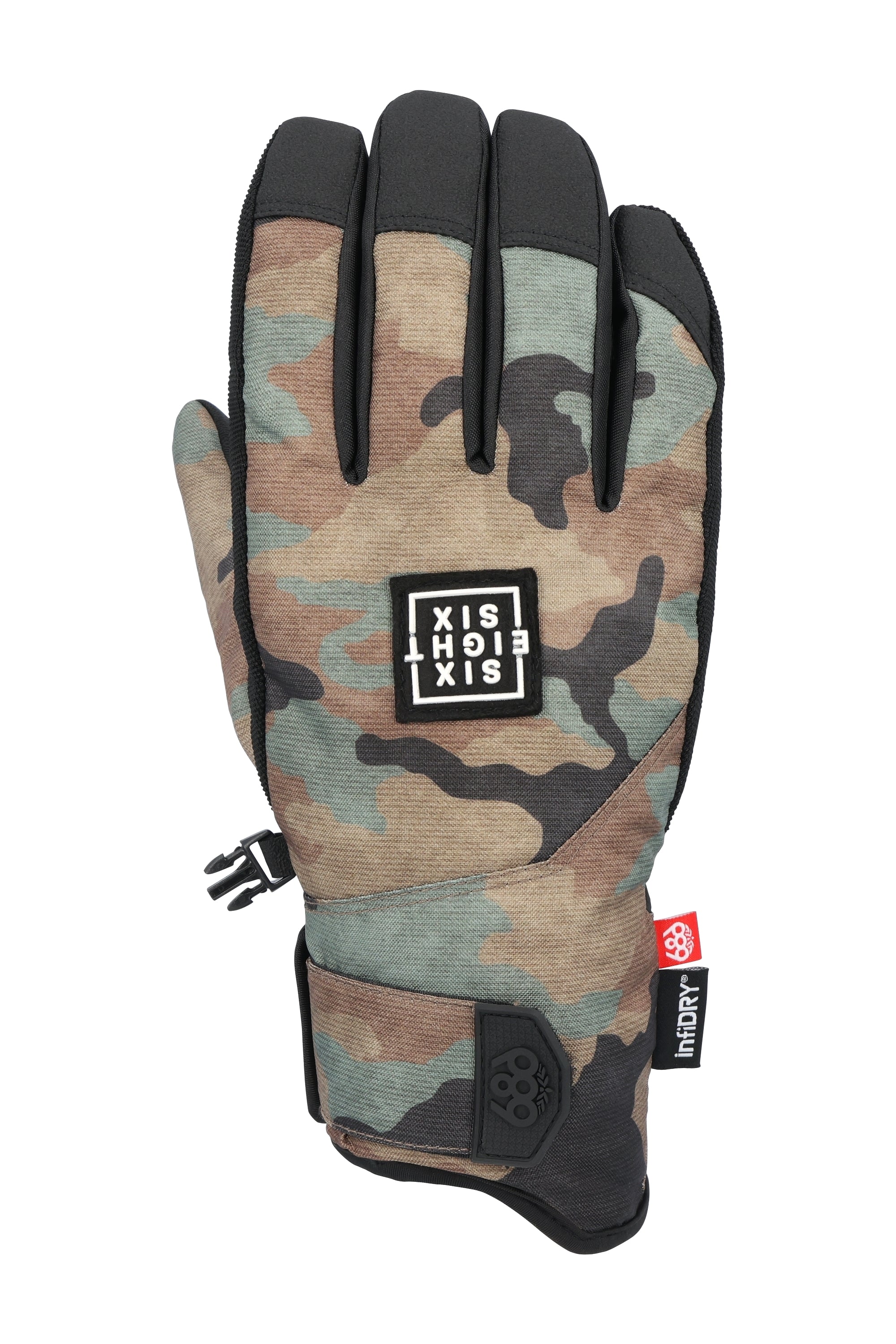 686 Men's Primer Glove 2025 - Winter Snowboard & Ski Gloves for Men - Waterproof & Insulated Cold Weather Gloves for Snowboarding, Skiing & Outdoor Activities