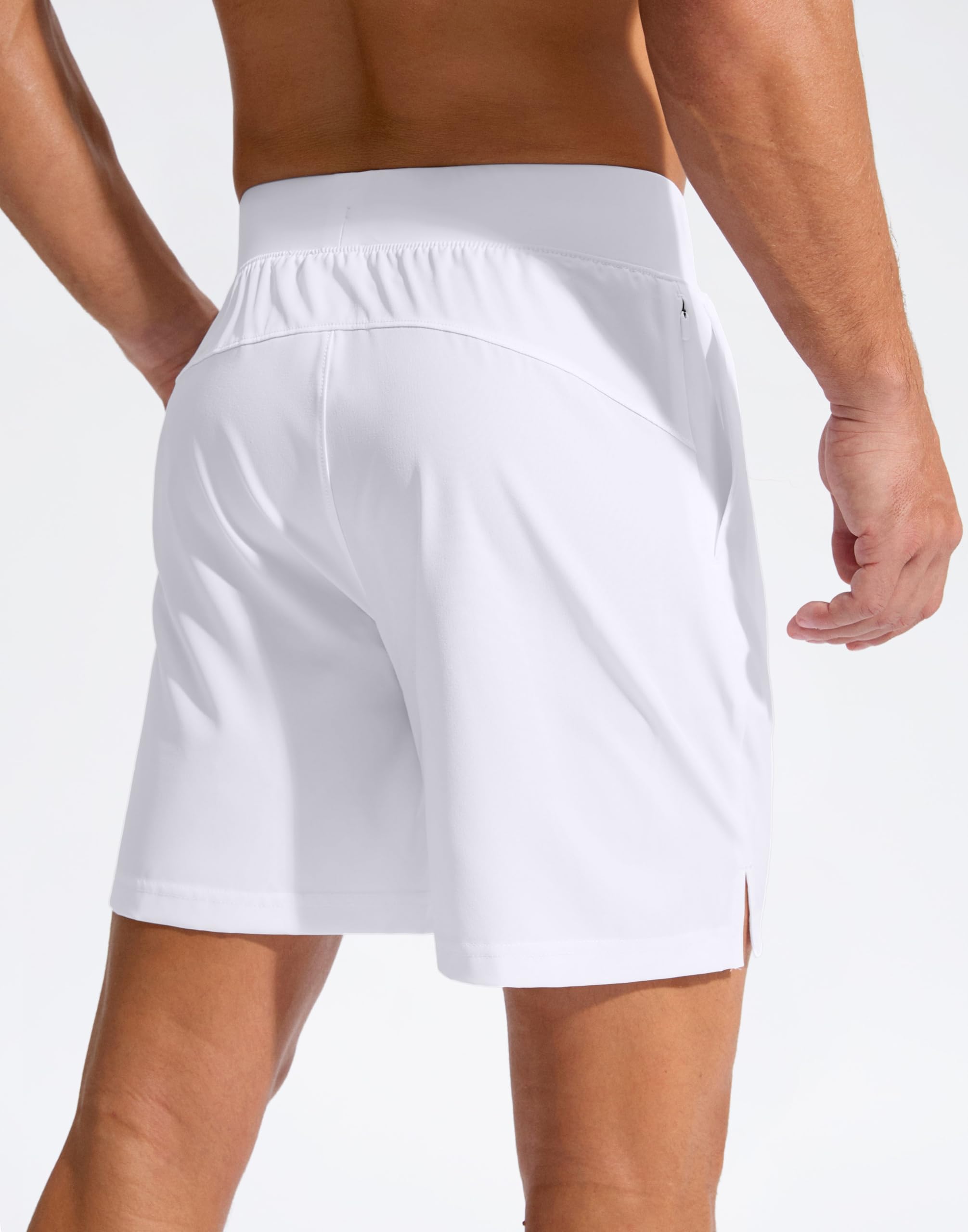 Soothfeel Men's 5 Inch Running Shorts with Zipper Pockets - Quick Dry Athletic Shorts for Gym, Workout, Tennis & Sports | Lightweight Comfort for Jogging, Training & Outdoor Activities
