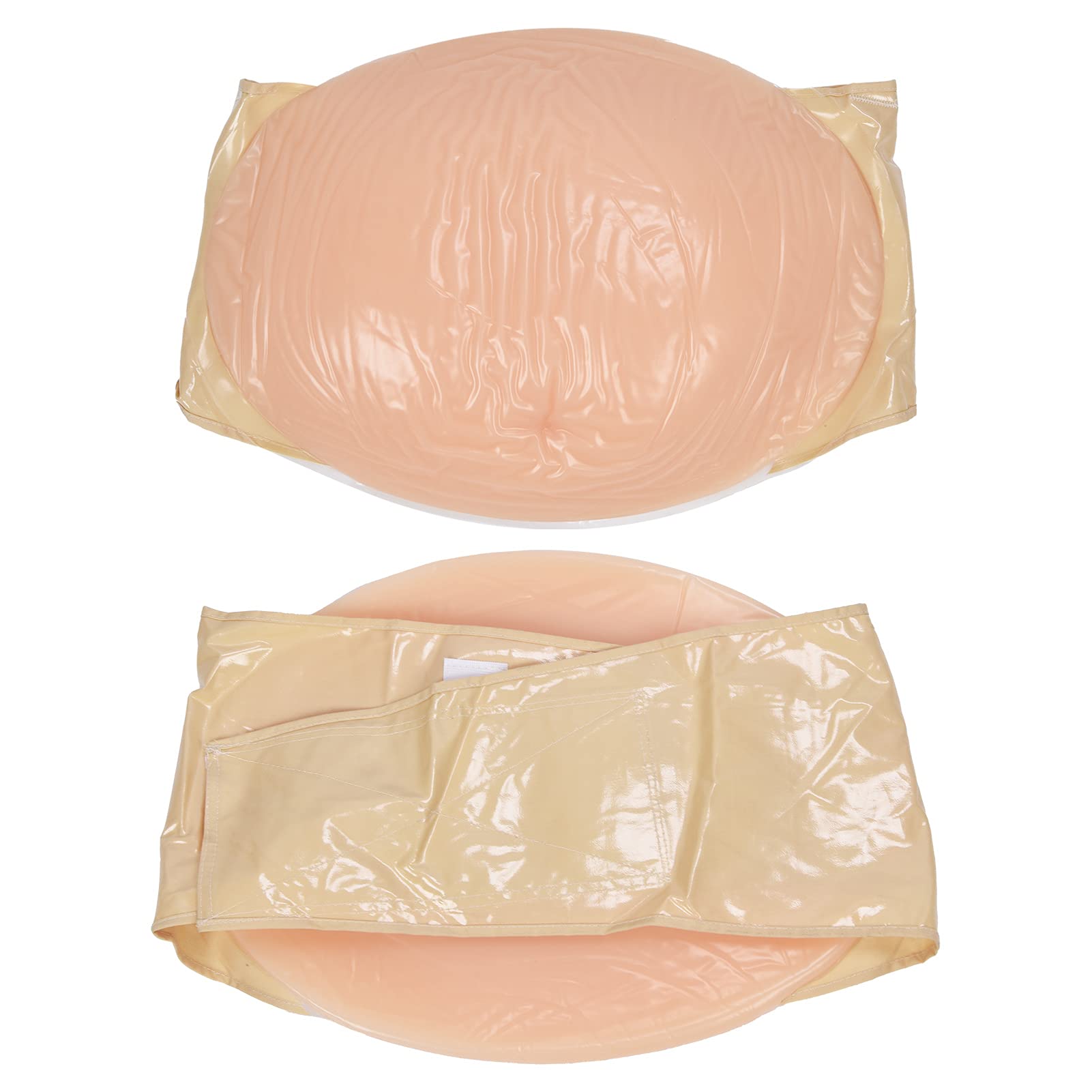 Realistic Silicone Fake Belly for Cosplay & Acting - 4-5 Months Pregnancy Belly Prosthetic for Halloween, Theater, and Body Shaping - Perfect for Actors, Cosplayers & Entertainment Use