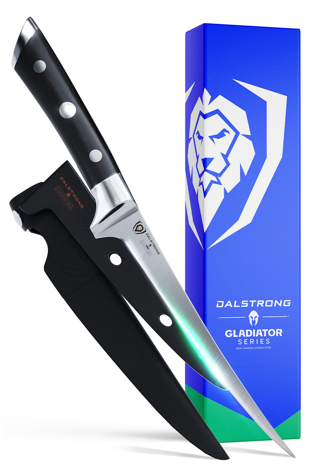 Dalstrong Gladiator Series 7-Inch Flexible Fillet Knife - NSF Certified - Sharp & Durable for Fish, Meat & Poultry - Perfect for Home Chefs & Professional Kitchens