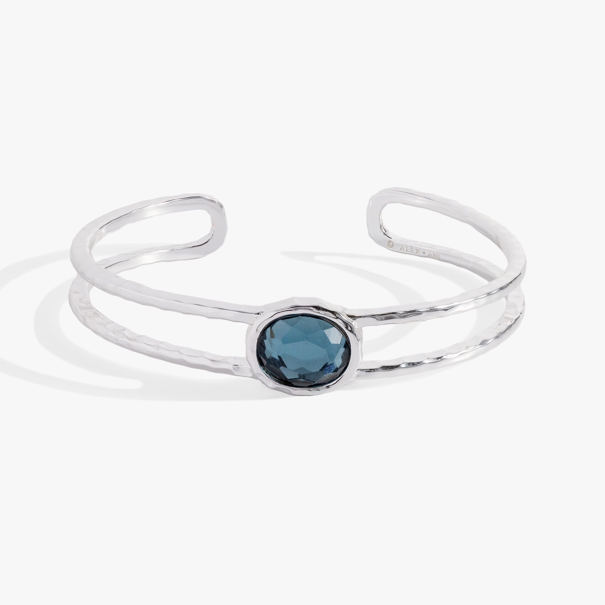 Handmade Hammered Crystal Cuff Bracelet for Women - Boho Chic Jewelry for Parties, Weddings & Everyday Wear