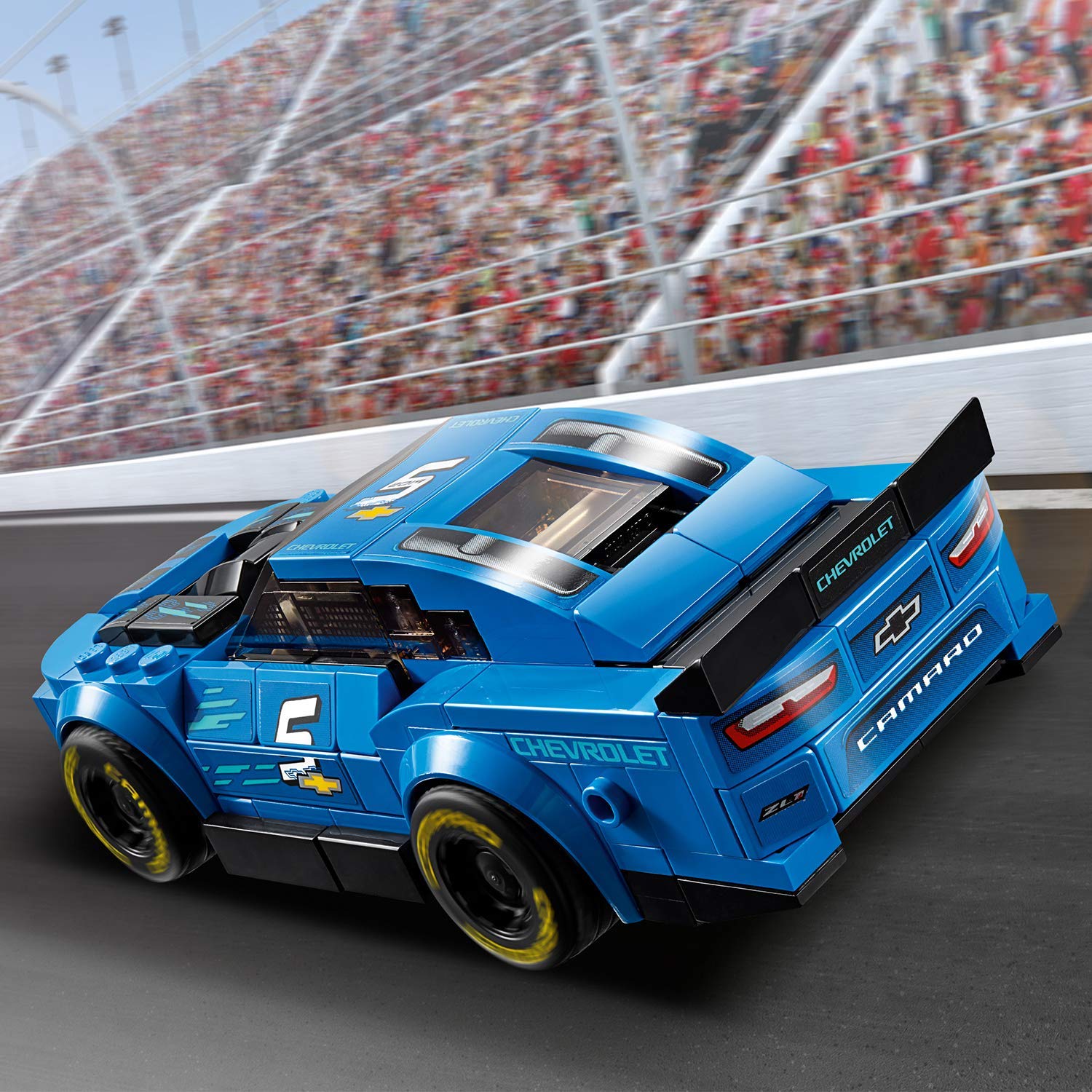 LEGO 75891 Speed Champions Chevrolet Camaro ZL1 Race Car Building Kit – Collectible Model Car for Racing Fans & Display | Perfect for Play, Gifts & Home Decor