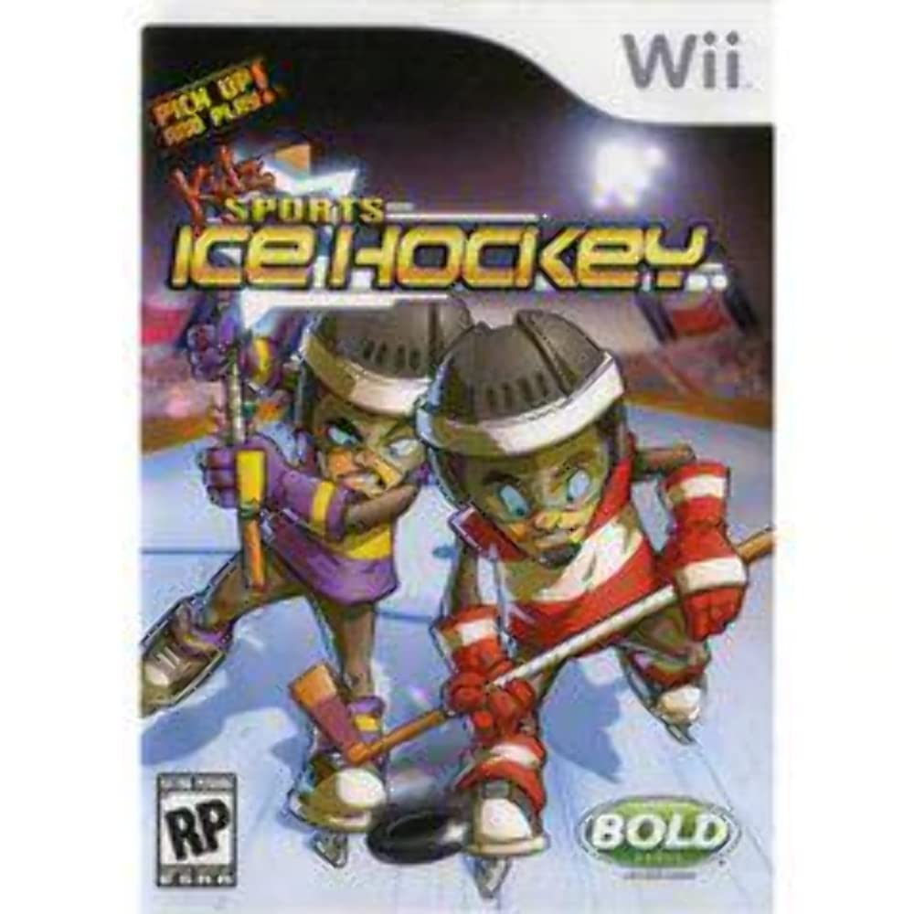 Kidz Sports: Ice Hockey Game for Nintendo Wii - Fun Family Sports Simulation for Kids & Adults - Perfect for Game Nights & Indoor Play