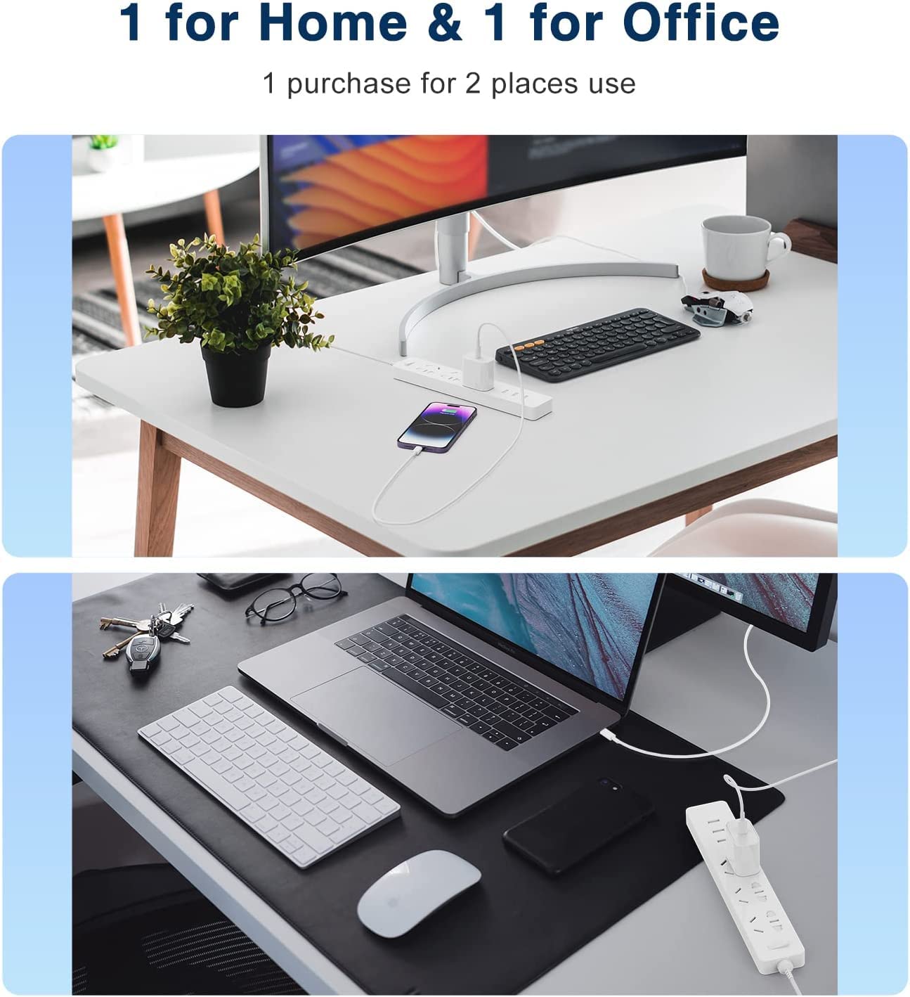 Apple MFi Certified 20W USB C Fast Charger - 2 Pack with 6ft USB C to Lightning Cable - Compatible with iPhone 13/12/11/XS/X/8 Plus - Perfect for Home, Office & Travel Charging