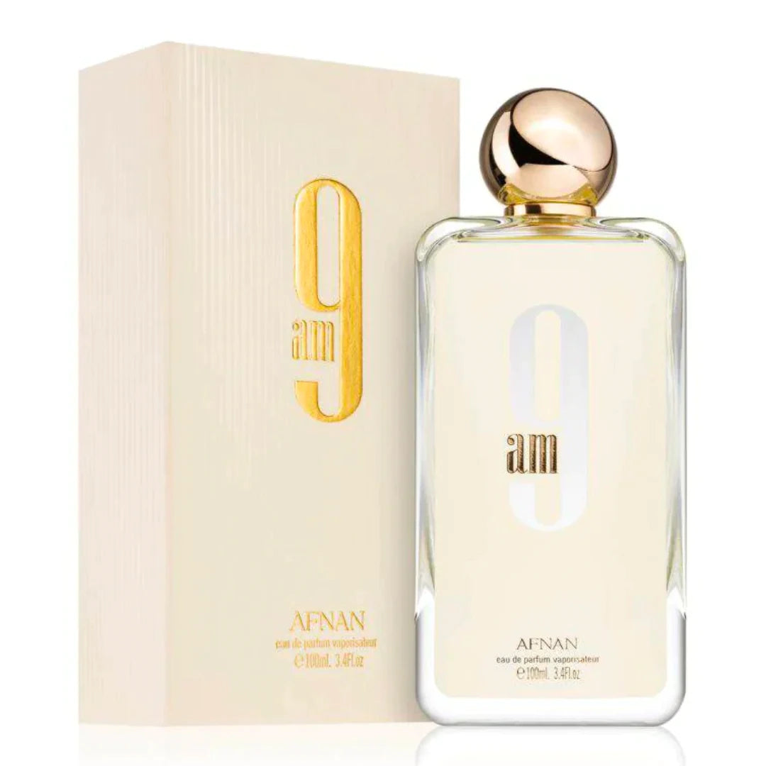 9 AM Eau de Parfum for Men - 3.4 oz Fresh Citrus & Woody Fragrance | Daytime Wear, Office & Casual Occasions