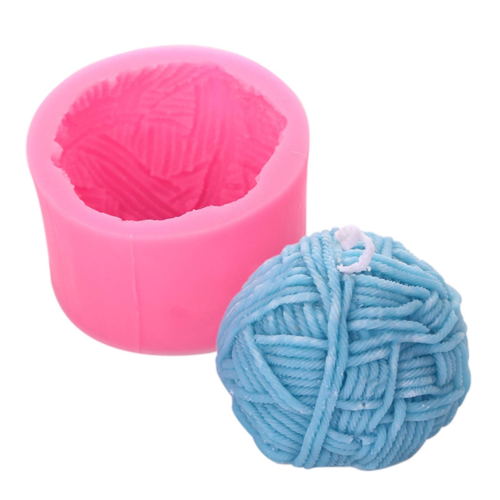 Premium Silicone Soap & Candle Molds Set - 2 Pack Round DIY Craft Molds for Handmade Aromatherapy Candles, Bath Bombs, Resin Art - Perfect for Home Decor, Gifts & Relaxation Therapy