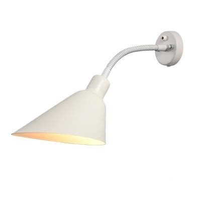 Davis Flexible Wall Lamp with Plug - Adjustable LED Reading Light for Bedroom, Living Room & Office - Dimmable Touch Control, Easy Installation, Perfect for Night Reading & Decor
