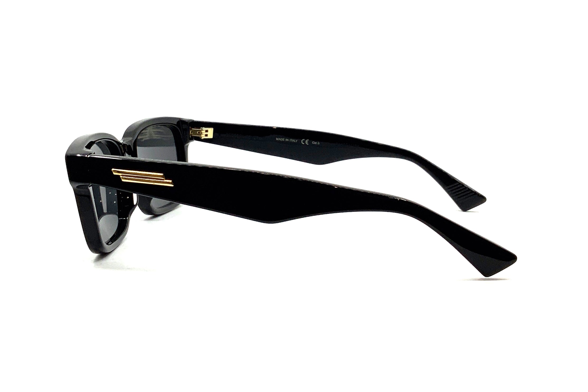 Bottega Veneta BV1146S (001) Sunglasses - Luxury Polarized UV Protection for Men & Women - Perfect for Outdoor Activities & Fashion Statements