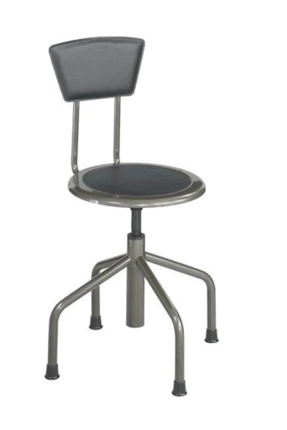 Safco 6668 Diesel Low Base Education Stool with Back - Adjustable School & Office Chair for Classrooms, Libraries & Study Areas