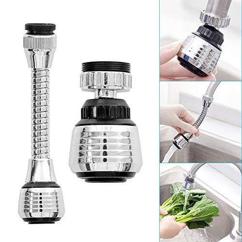 **Arinda Faucet Extender - High Pressure Water Saving Shower Head for Kitchen & Bathroom, 360° Rotating Splash-Proof Faucet Extension - Perfect for Washing Dishes, Pets, and Kids**