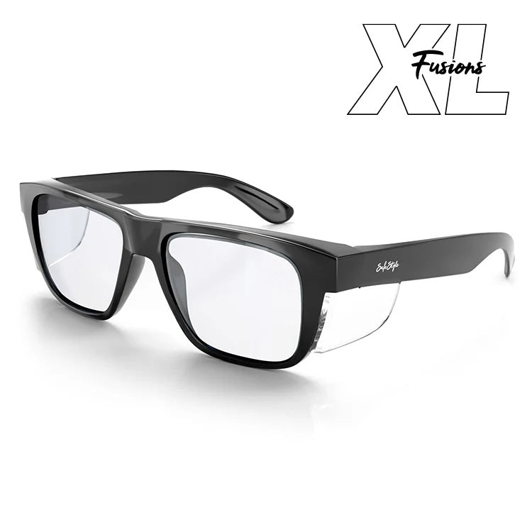 SafeStyle Fusions XL Prescription Glasses - Premium Blue Light Blocking & UV Protection for Work & Gaming | Comfortable Fit for Extended Wear