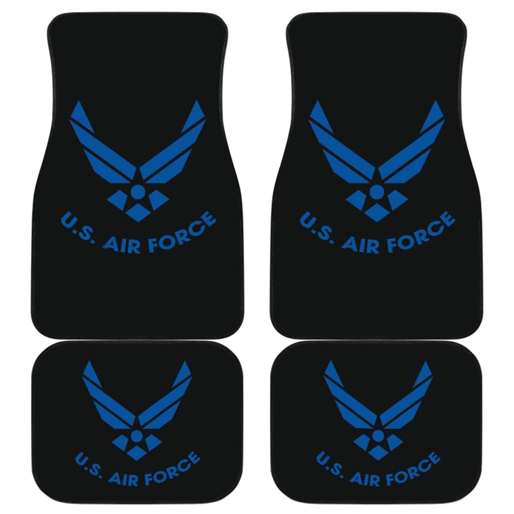 Premium US Air Force Printed Car Floor Mats - Durable All-Weather Protection for Trucks & SUVs - Perfect Military Gift for Veterans & Car Enthusiasts - Ideal for Road Trips, Daily Commutes & Off-Road Adventures