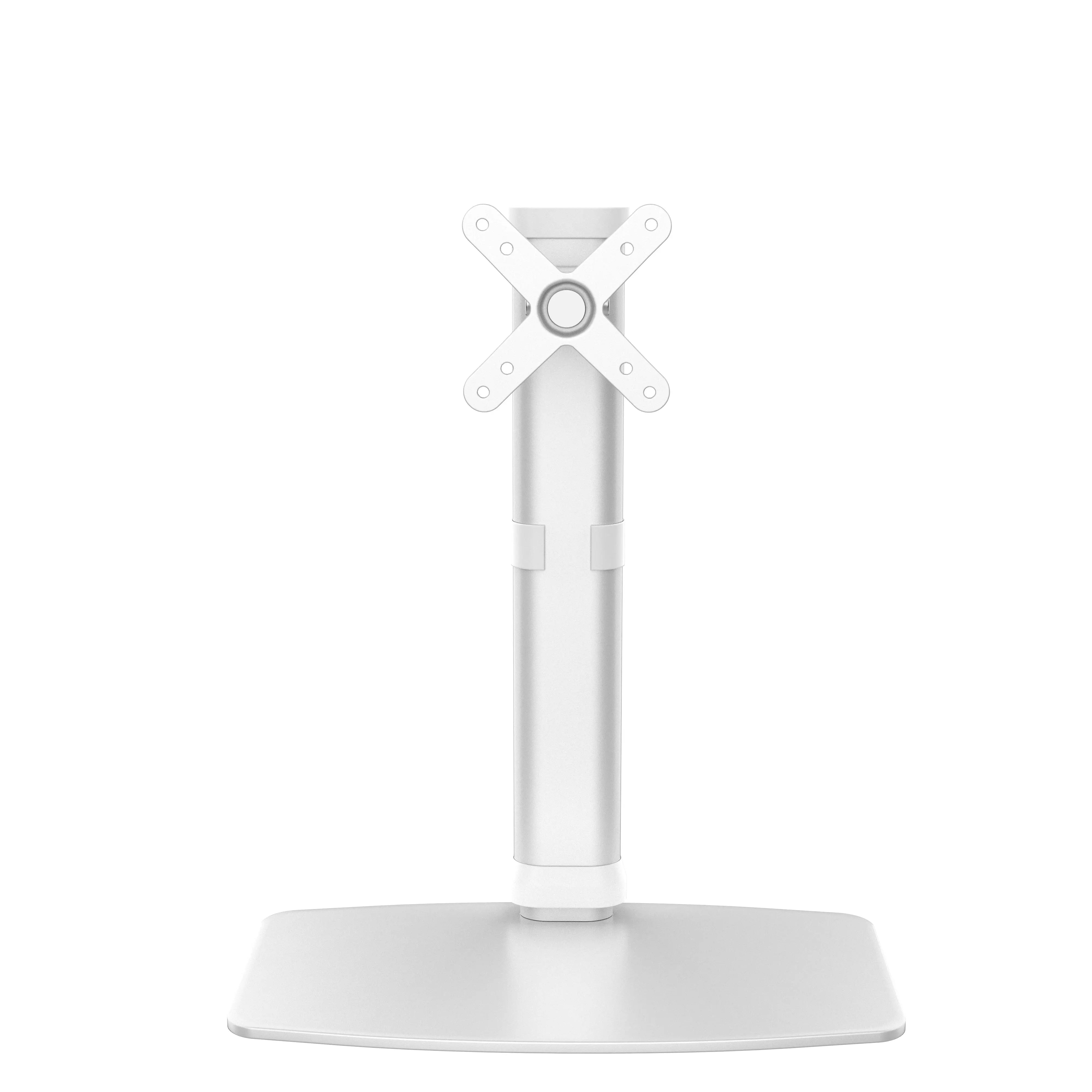 Adjustable VESA Monitor Desk Mount Stand with Height Adjustable Pole - Perfect for Home Office, Gaming Setup & Workspace Ergonomics