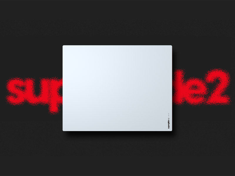 Pulsar Superglide V2 Glass Gaming Mouse Pad - Ultra Smooth Surface for Precision Control - Perfect for FPS, MOBA & Esports Gaming