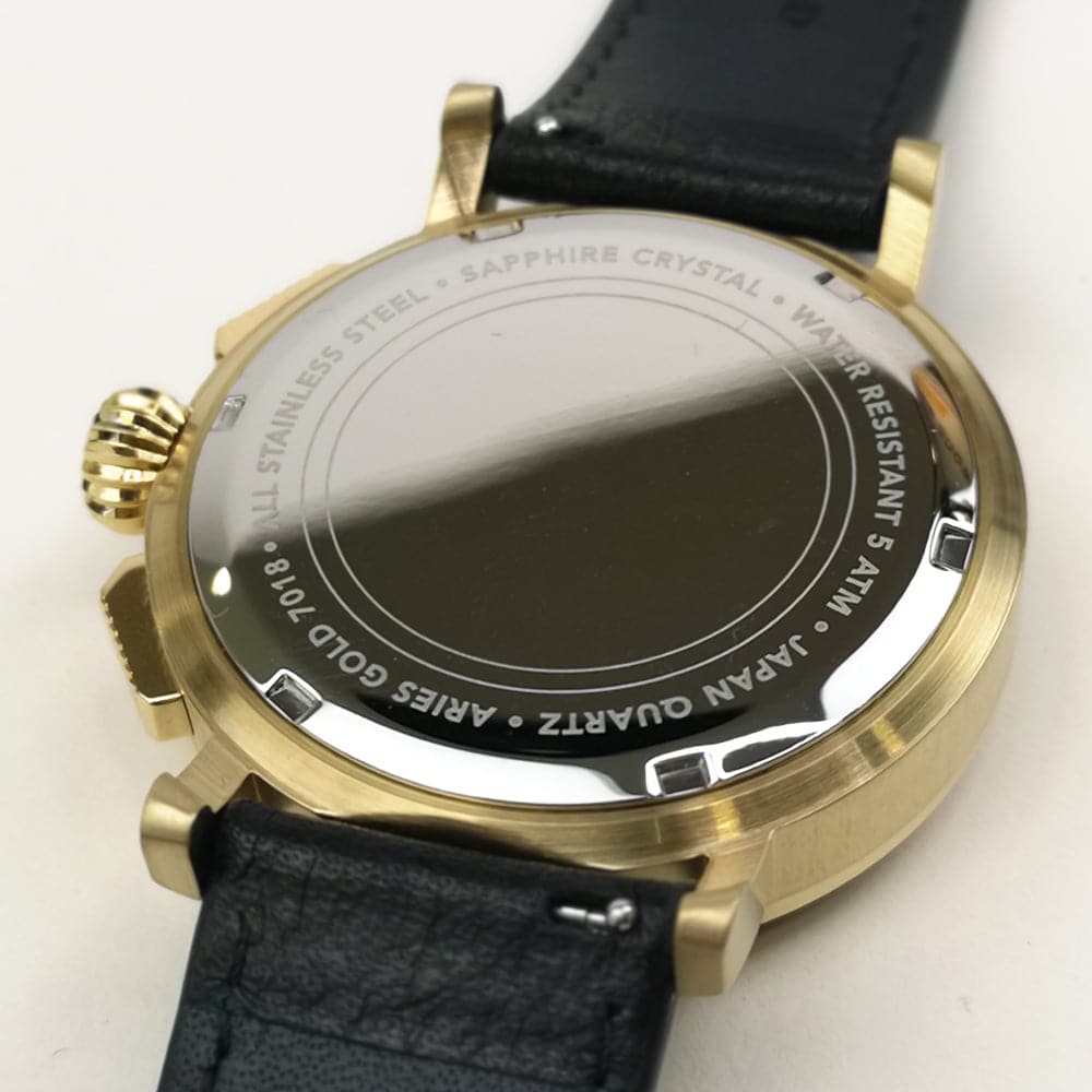 ARIES GOLD HAWK G 7018 G BK Men's Luxury Watch - Stylish Analog Wristwatch for Business, Casual & Formal Occasions