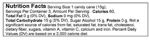 Sugar-Free 3.5 Inch Handmade Peppermint Candy Canes - Diabetic Friendly Holiday Treat (Pack of 9) - Perfect for Christmas Stockings, Party Favors & Gift Giving