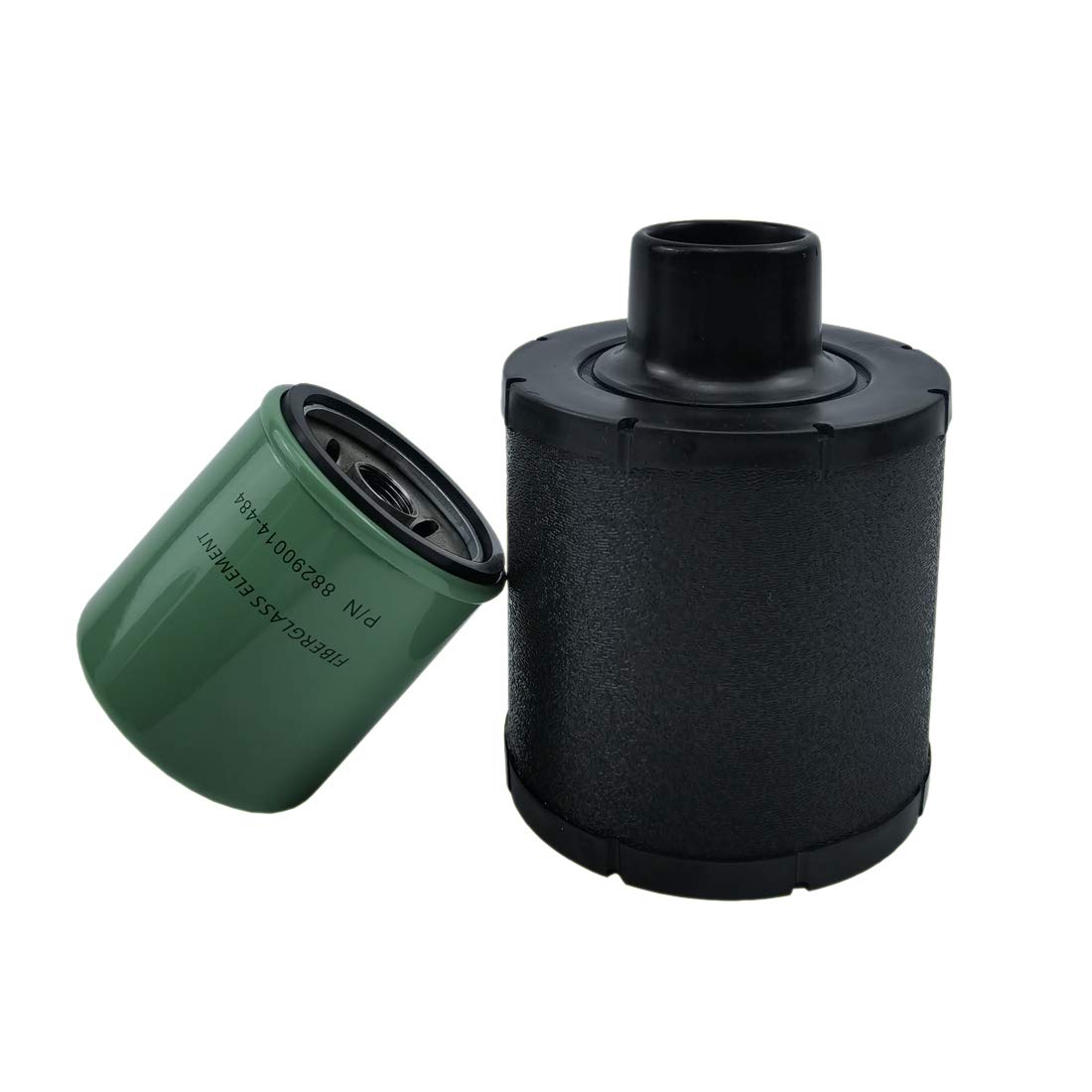 Air Filter 88290014-486 & Oil Filter 88290014-484 Replacement Kit for Air Compressors - Heavy Duty Filtration for Workshop, Garage, and Industrial Use