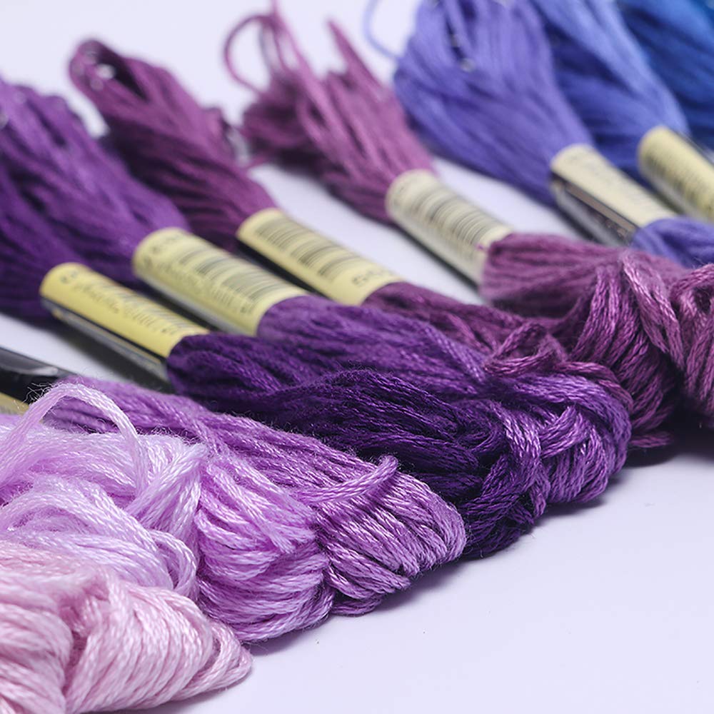 LOVIMAG Premium Rainbow Embroidery Floss Kit - 140 Skeins Cotton Thread for Cross Stitch, Friendship Bracelets & DIY Crafts | Vibrant Colors for Hand Embroidery, Sewing & Needlework Projects