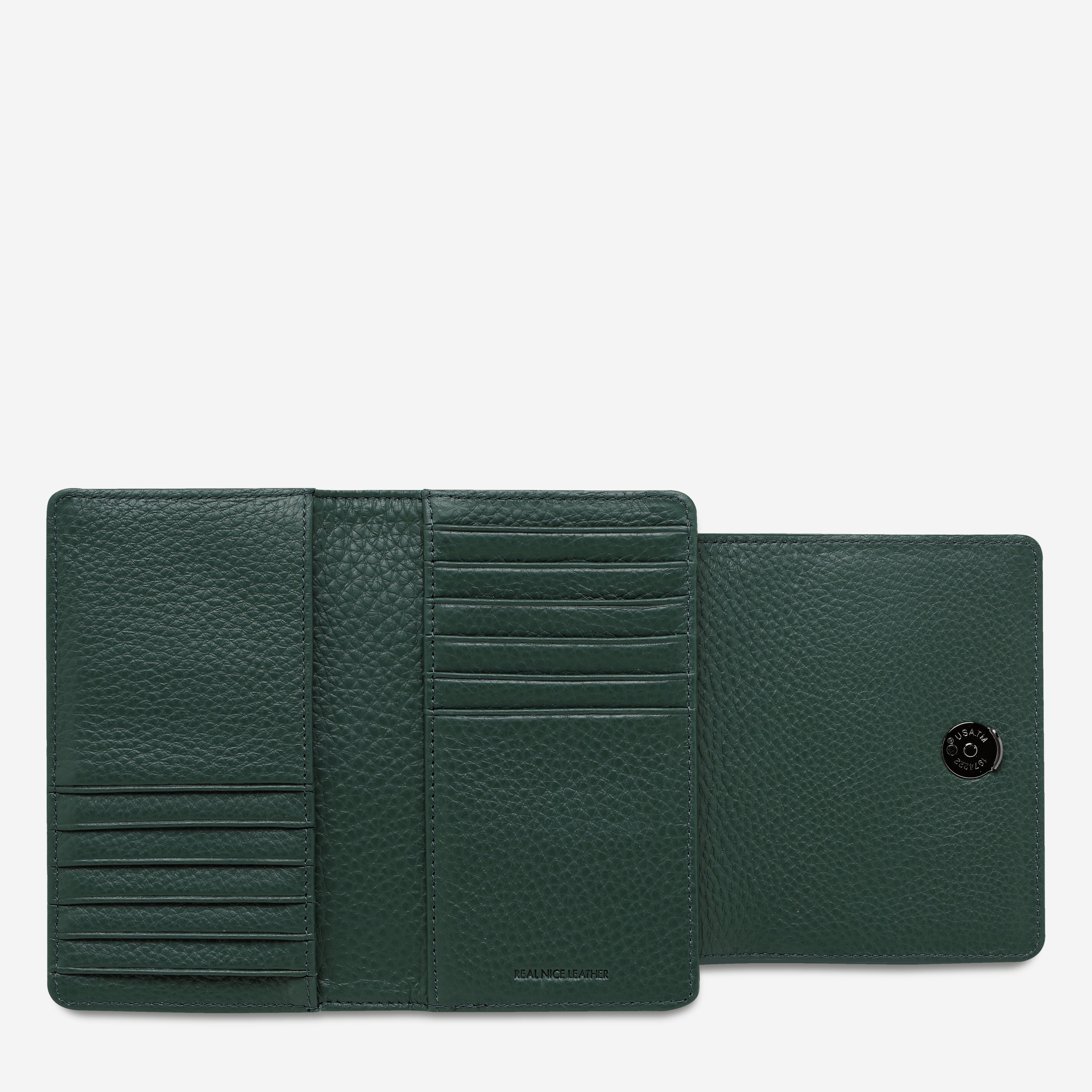 Visions Wallet - Premium RFID Blocking Slim Wallet for Men & Women | Teal Color | Perfect for Travel, Daily Use & Gift Giving
