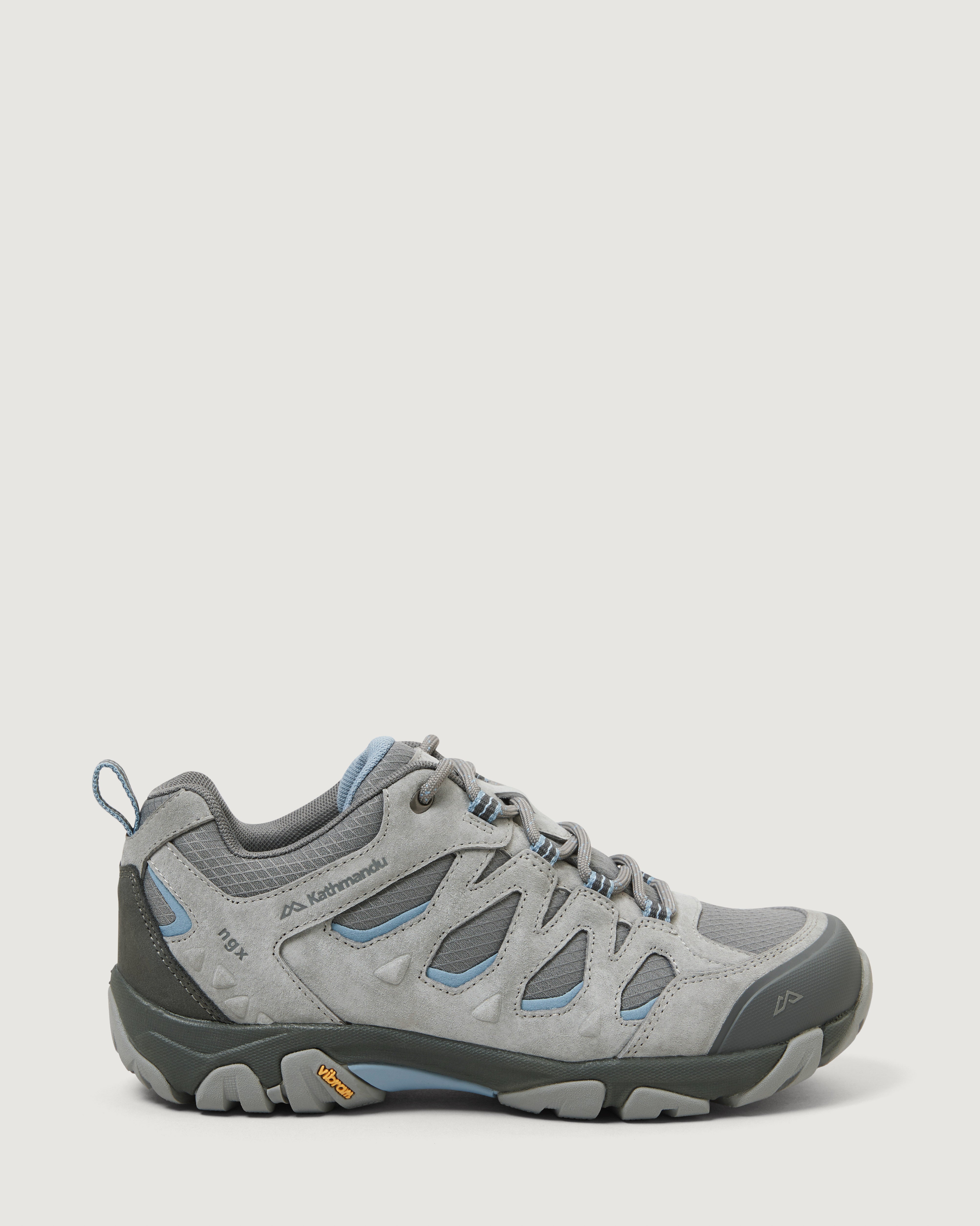 Women's Mornington Waterproof Hiking Shoes - Steel Grey/Faded Denim | Lightweight Outdoor Trekking Boots for Trail Walking & Mountain Climbing