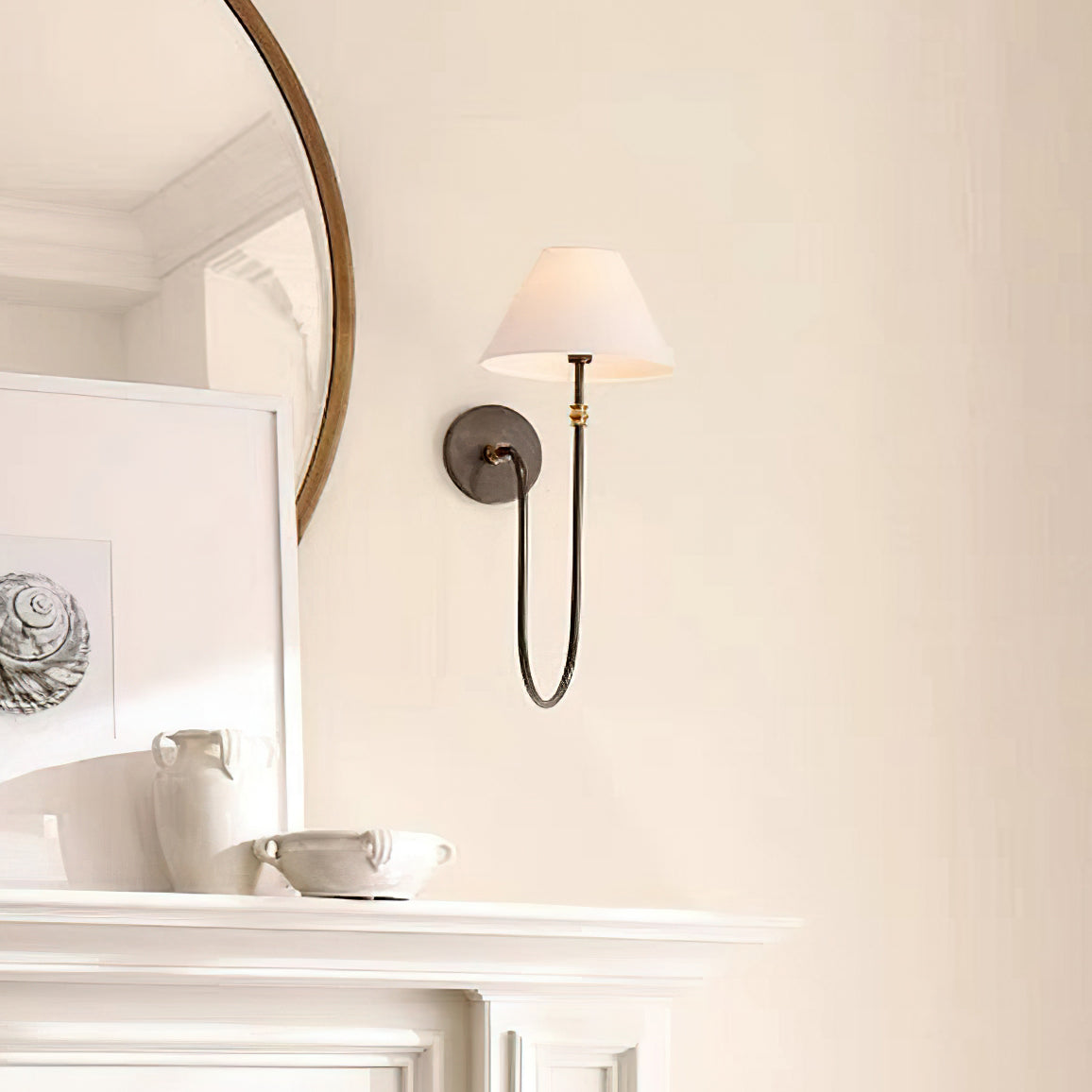 Collins Wall Lamp - Modern LED Sconce Light Fixture for Bedroom, Living Room & Hallway | Dimmable Indoor Lighting with Adjustable Arms | Energy Saving Home Decor