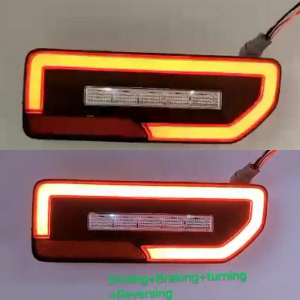 Suzuki Jimny 2019-2020 LED Brake Lights - DRL, Turn Signals & Reverse Lights for Enhanced Night Driving Safety | Perfect for Off-Road Adventures & Urban Commuting