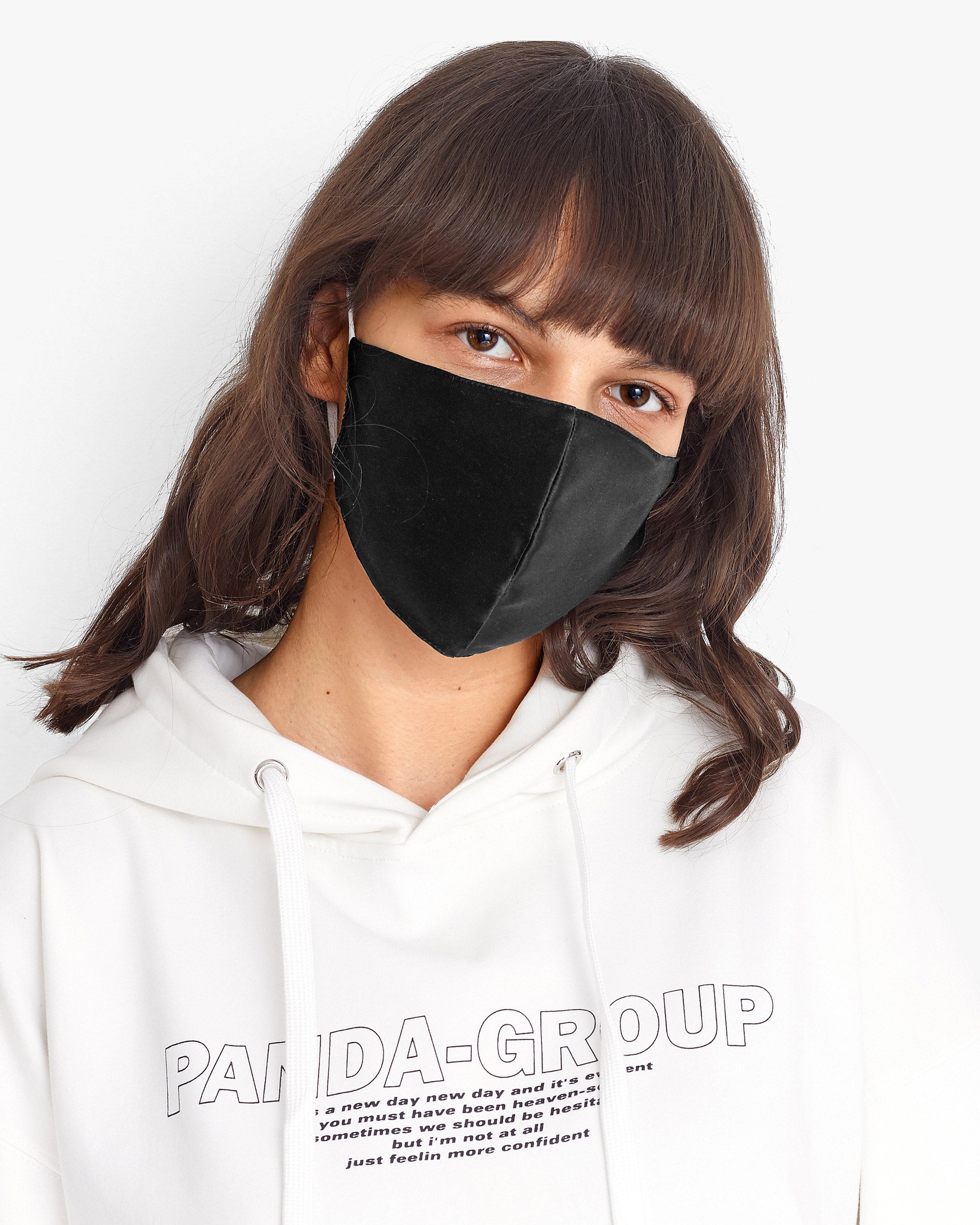 100% Mulberry Silk Face Mask for Women & Men - Soft Breathable Adjustable Comfortable - Perfect for Travel, Sleeping & Skincare - Hypoallergenic & Skin-Friendly