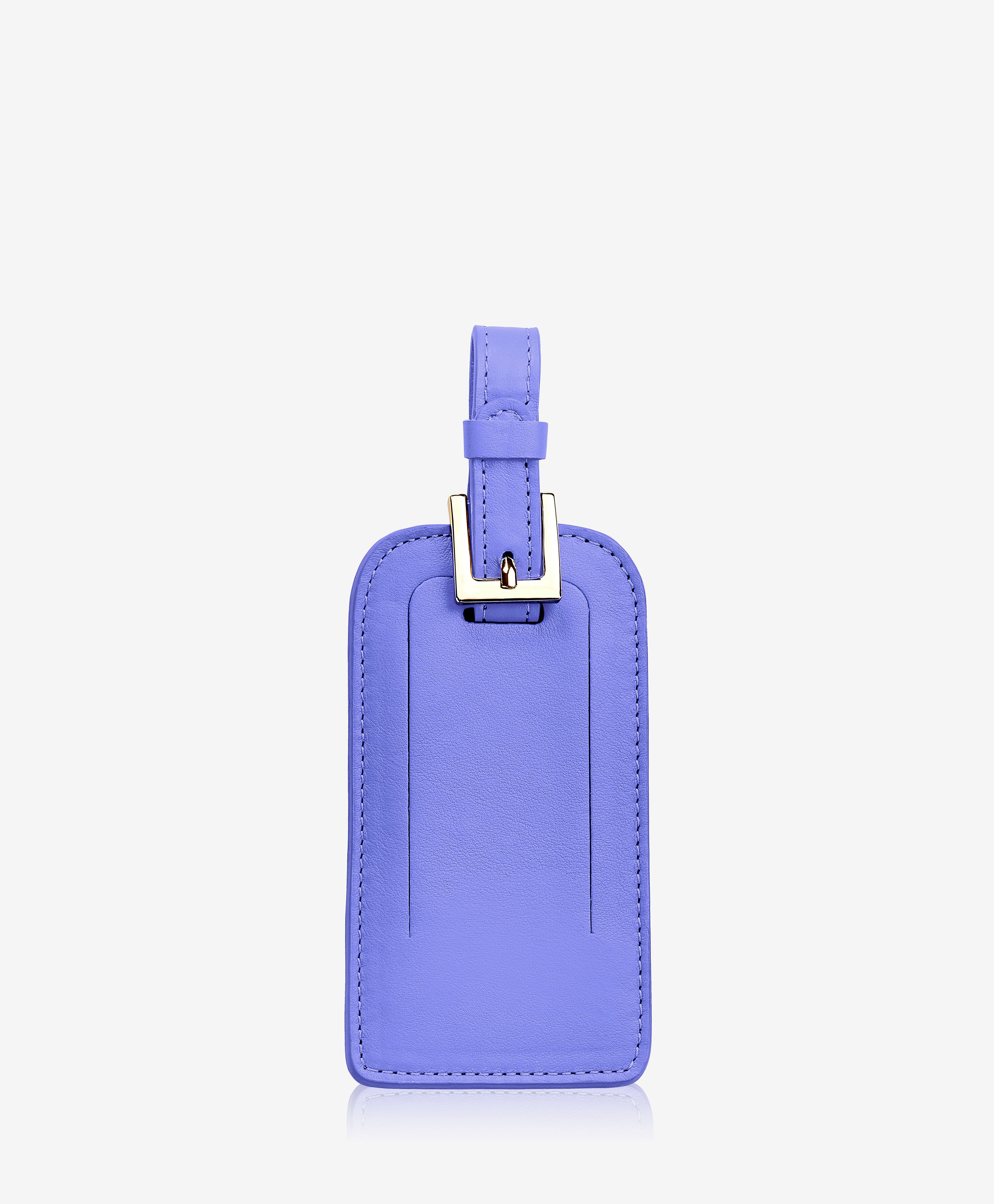 Premium Lapis Italian Calfskin Leather Luggage Tag - Durable & Stylish Travel Accessory for Suitcases, Backpacks & Carry-Ons