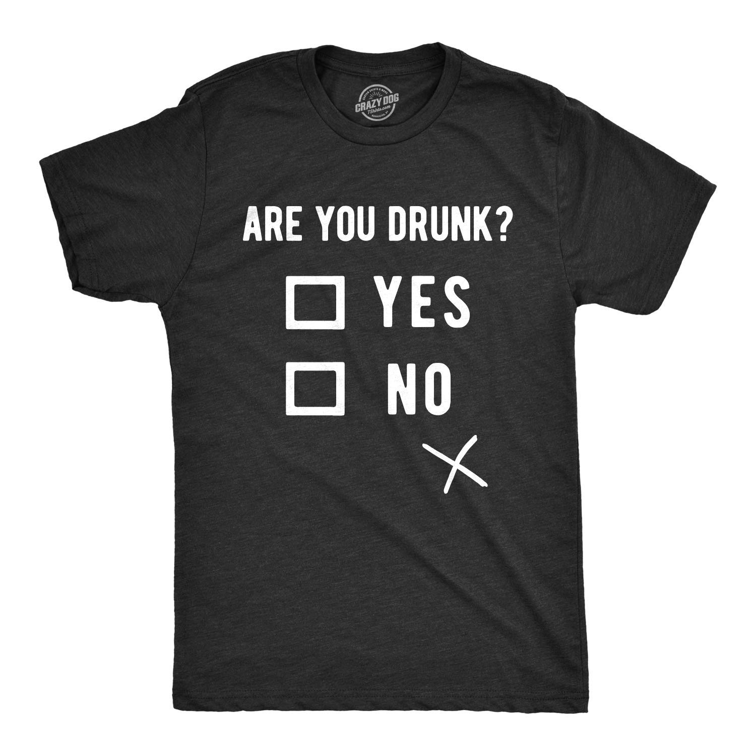 Funny 'Are You Drunk?' Beer Drinking T-Shirt for Men - Perfect for Parties, Bar Nights & Casual Outings