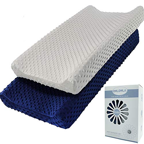 Minky-Grey/Navy