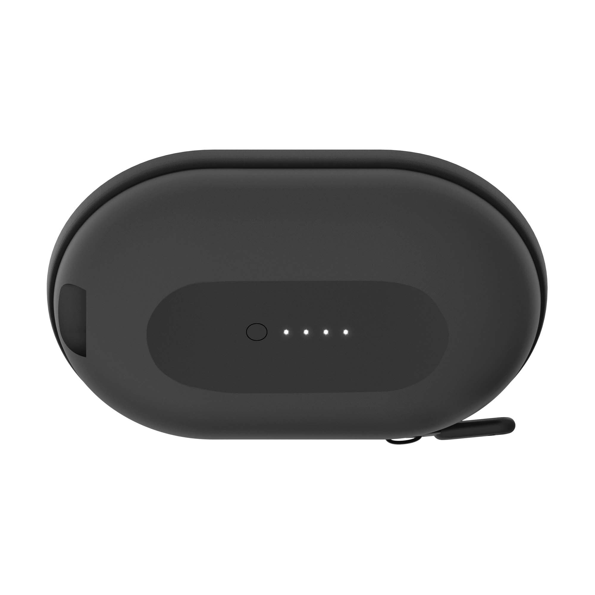 mophie Power Capsule Portable Charger 10000mAh - External Battery Pack for Fitbit Flex, Beats by Dre, JBL Wireless Earbuds & Smartphones - Fast Charging Power Bank for Travel, Camping & Outdoor Activities - Black
