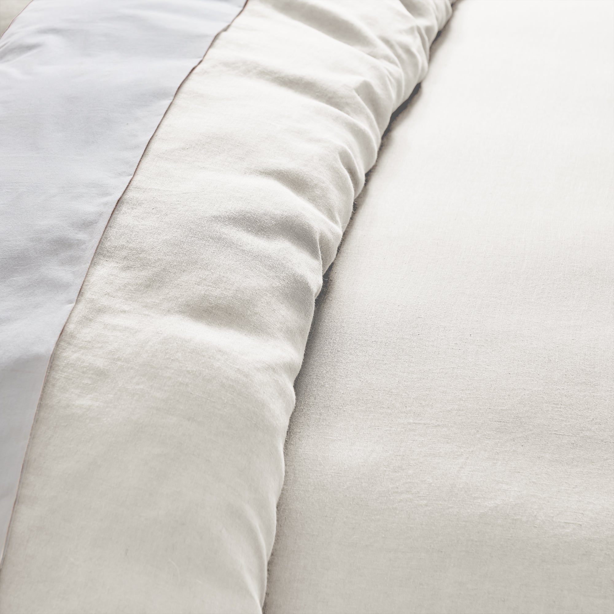 Premium Washed Linen Duvet Cover Set - Breathable & Soft 100% Natural Flax Fabric - Queen Size Bedding for Summer & All Seasons - Perfect for Cozy Bedrooms, Guest Rooms & Vacation Homes