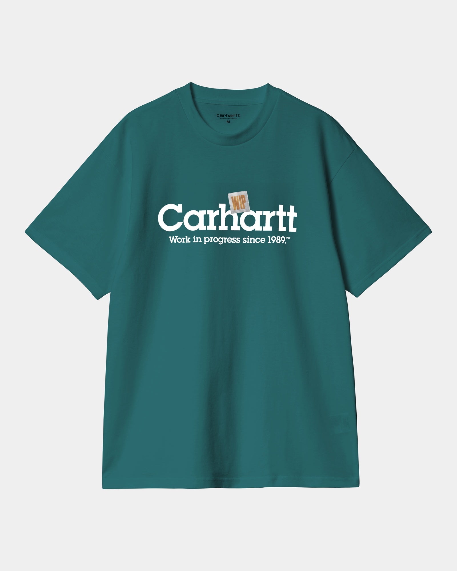 Label Script T-Shirt | Malachite Green Graphic Tee - Casual Streetwear for Men & Women | Perfect for Everyday Wear, Outings & Gifts