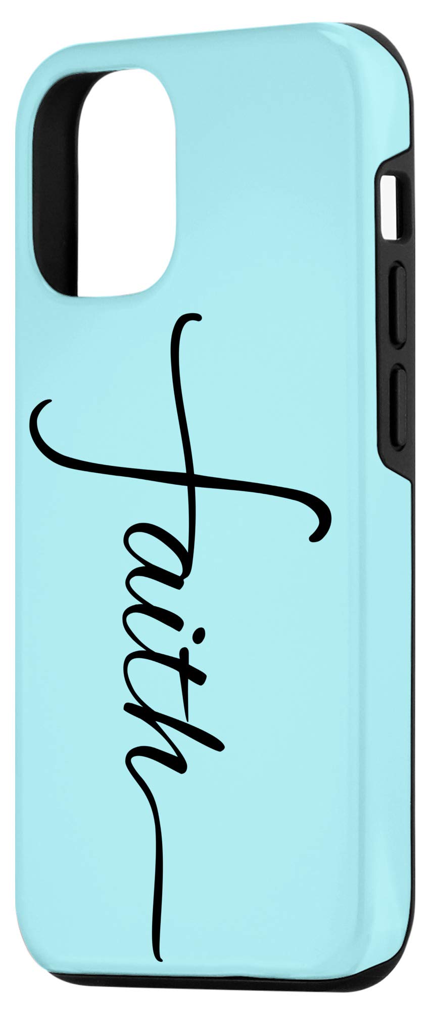 iPhone 12/12 Pro Christian Faith Case with Cross Design - Blessed by Jesus Love - Perfect for Church, Bible Study & Daily Inspiration